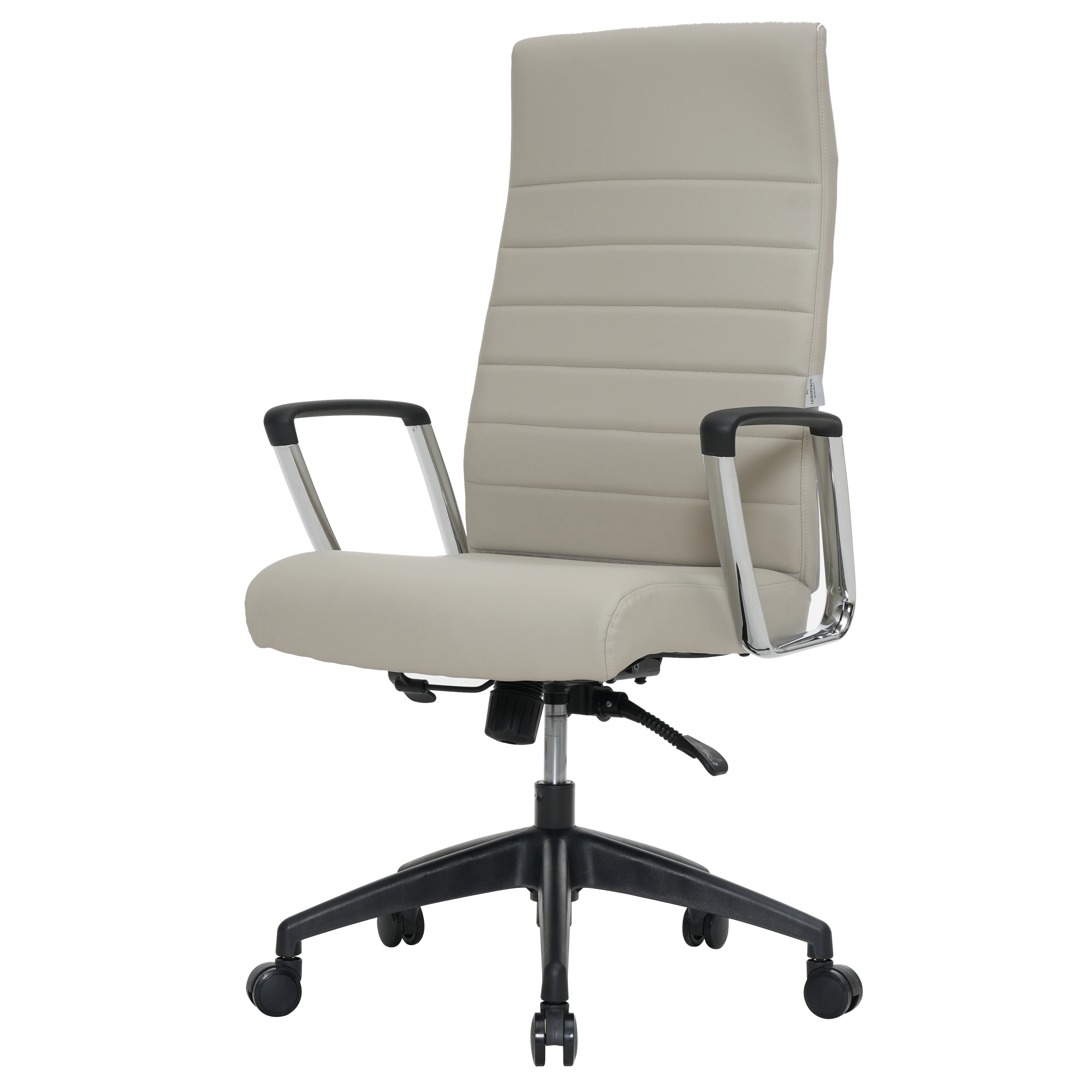 Hilton Modern High-Back Leather Office Chair