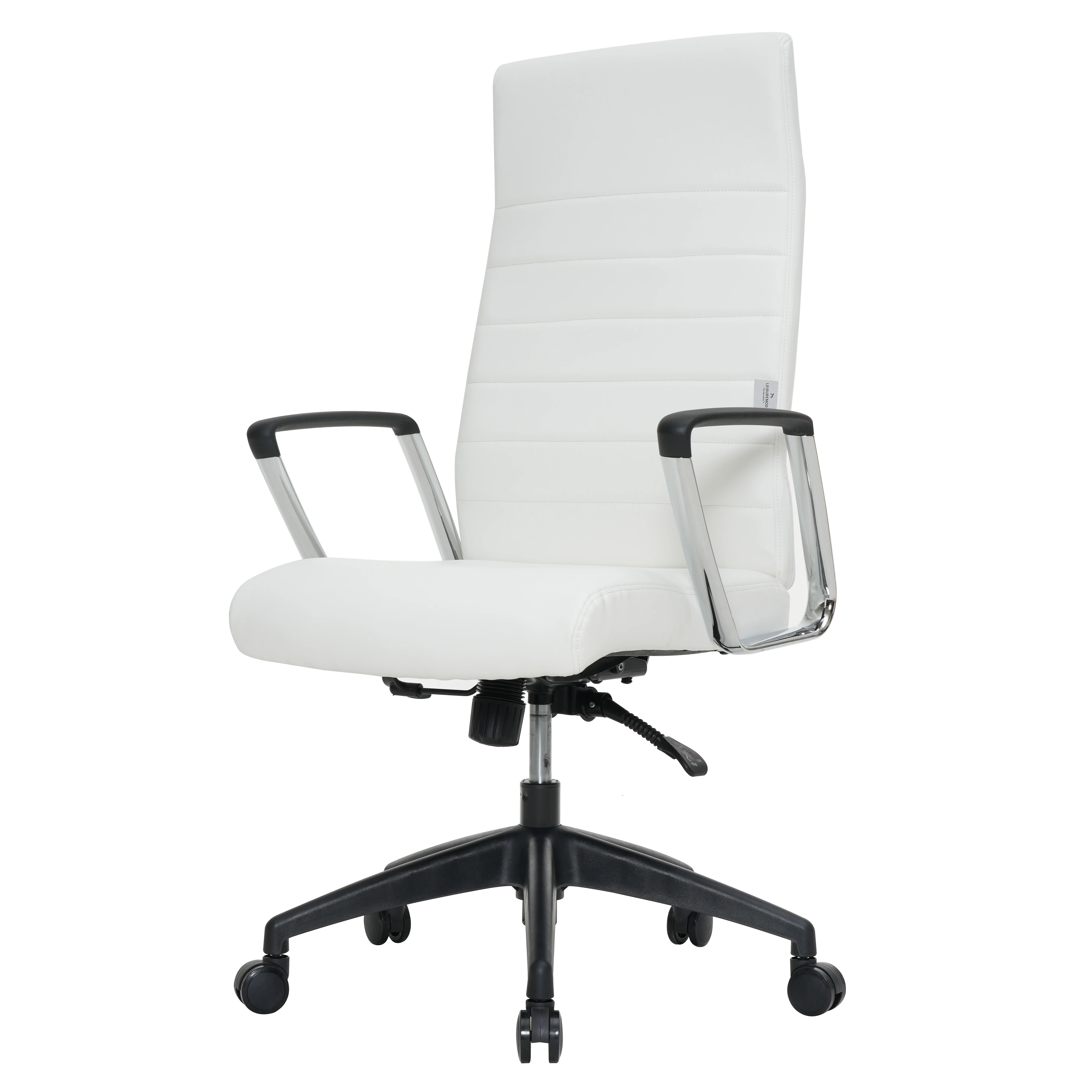 Hilton Modern High-Back Leather Office Chair