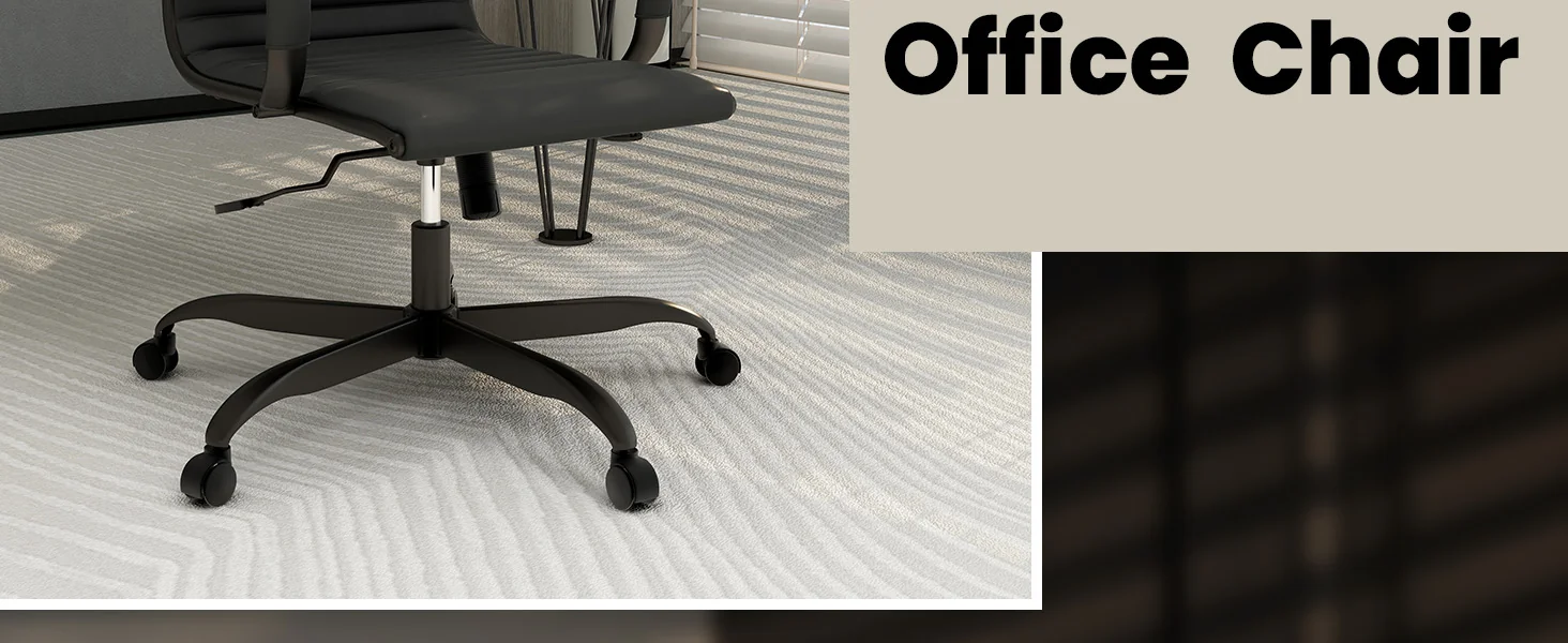 Harris Leather Home Office Chair With Black Frame in Black