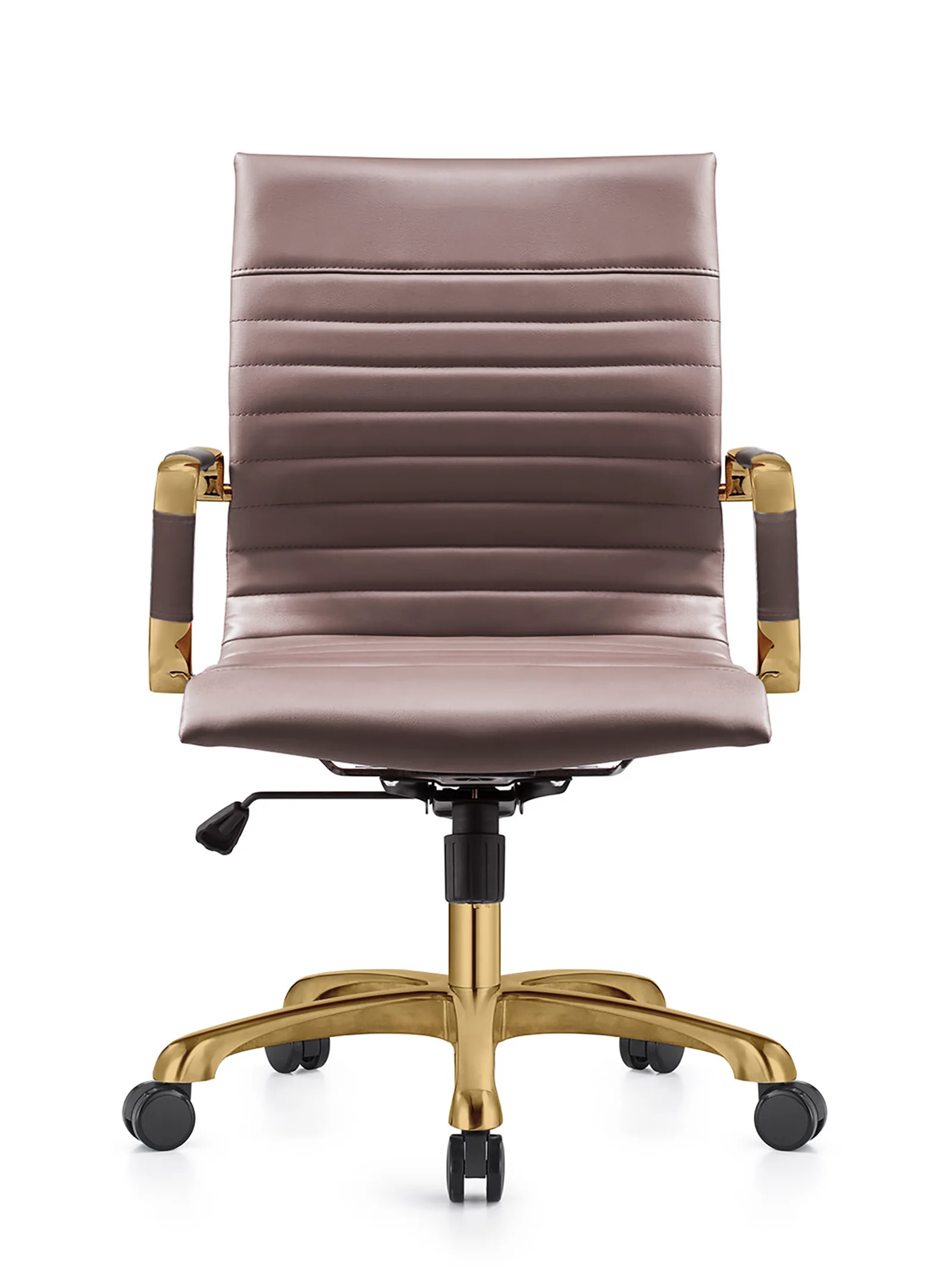 Harris Office Chair With Gold Frame