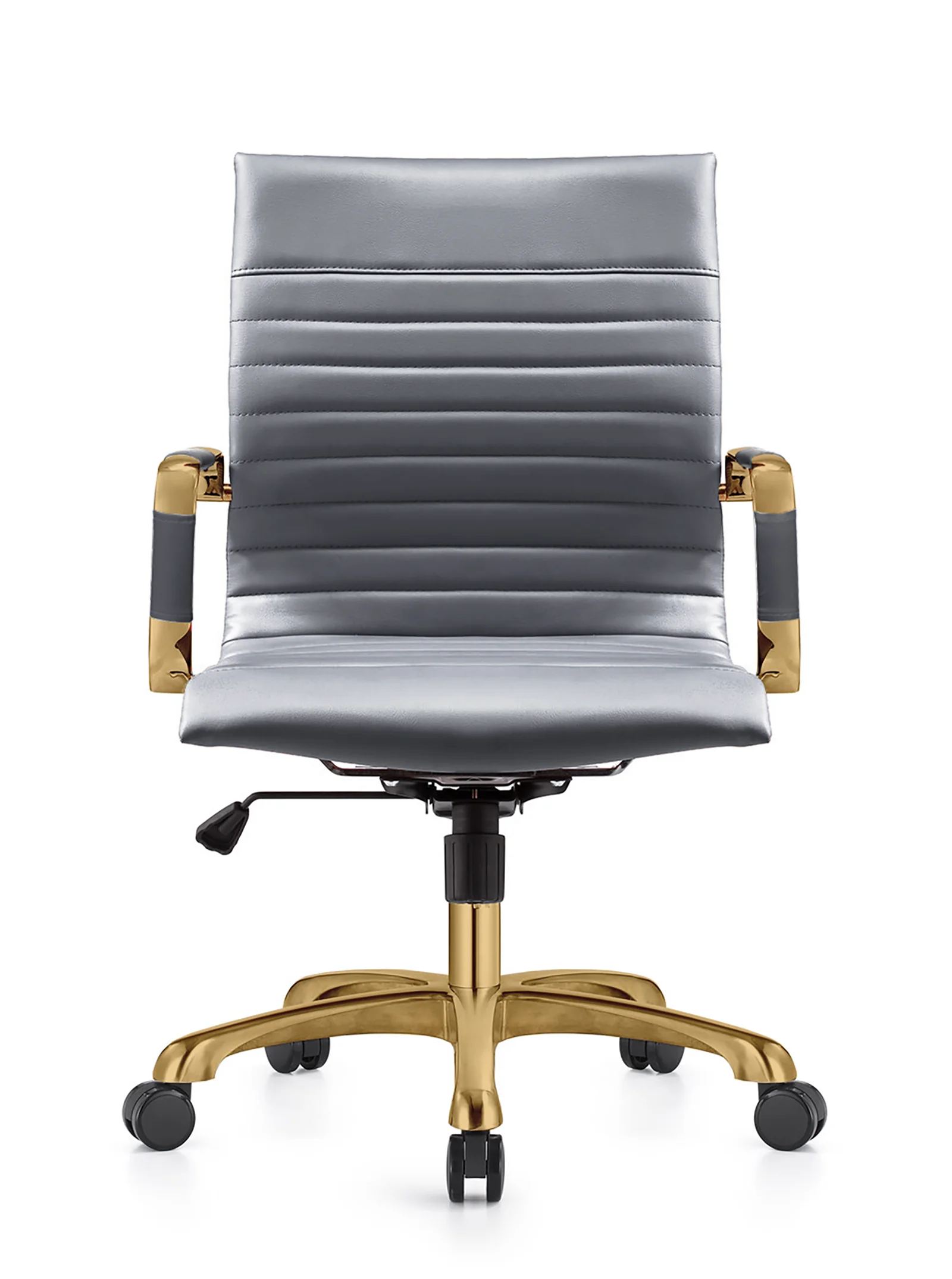 Harris Office Chair With Gold Frame