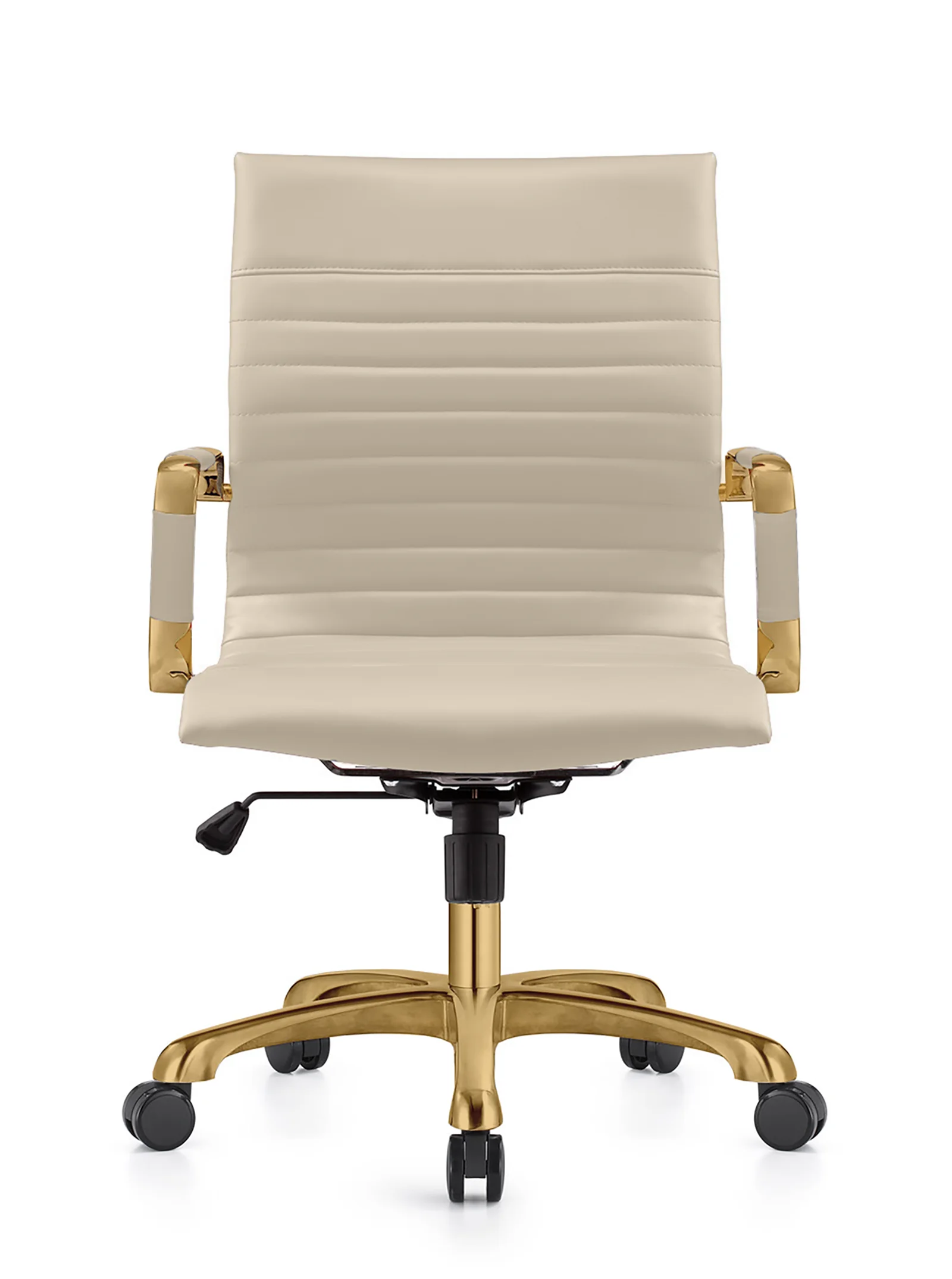 Harris Office Chair With Gold Frame