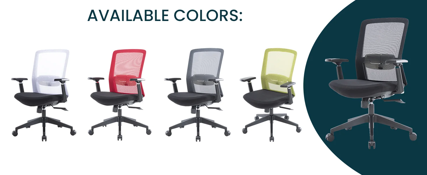 Ingram Modern  Office Task Chair with adjustable armrests