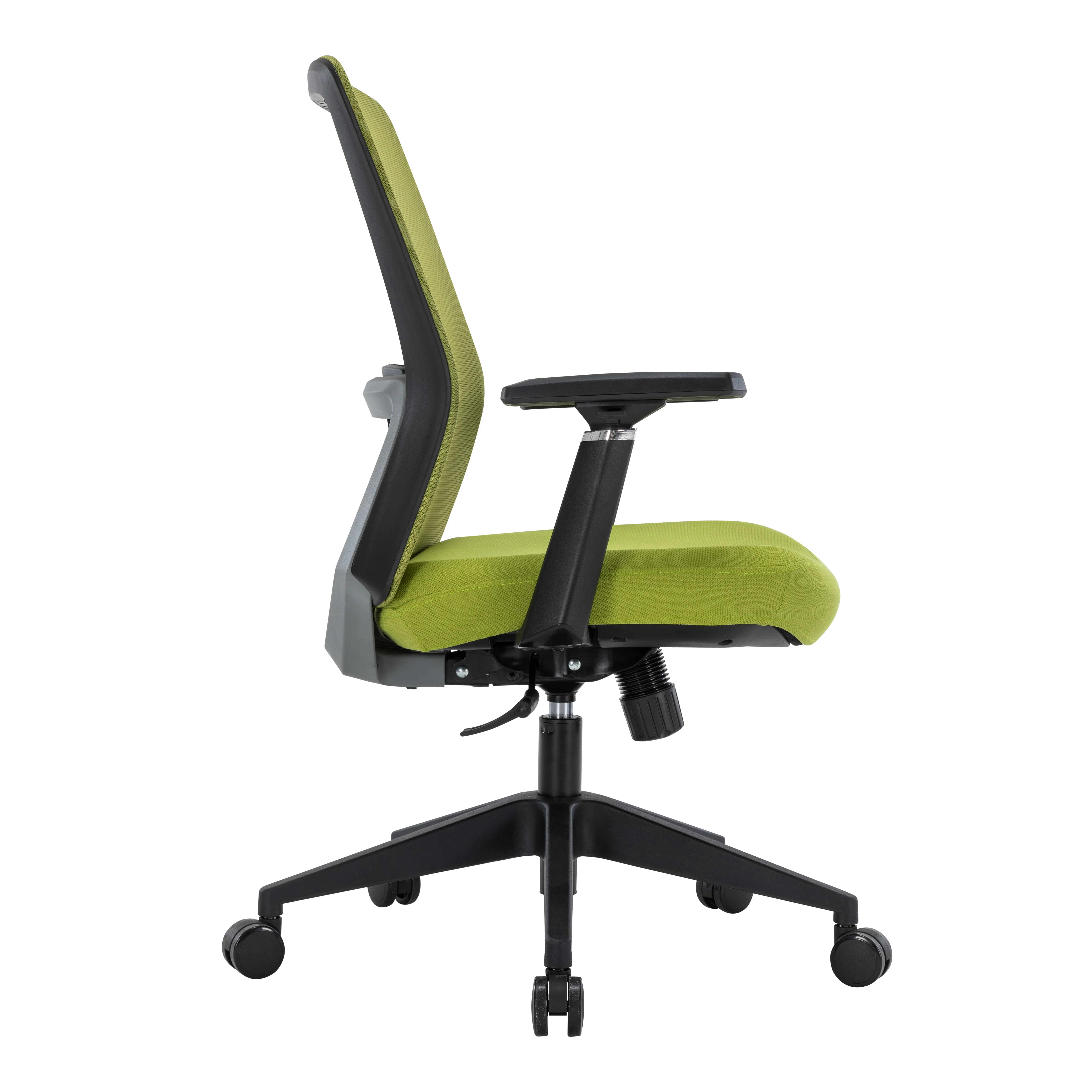 Ingram Office Chair with Seat Cover, Green/Green