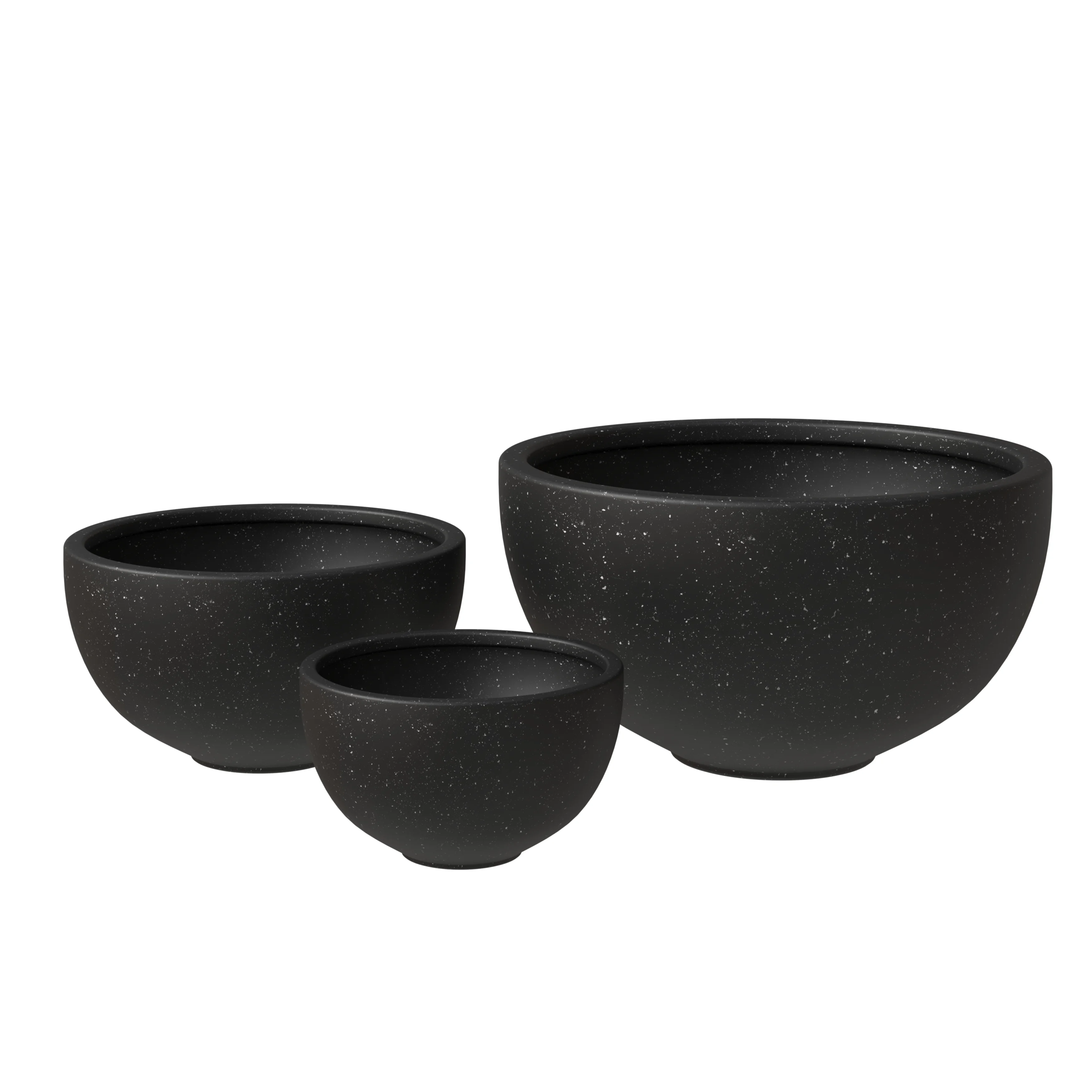 Iris Planter Set Black