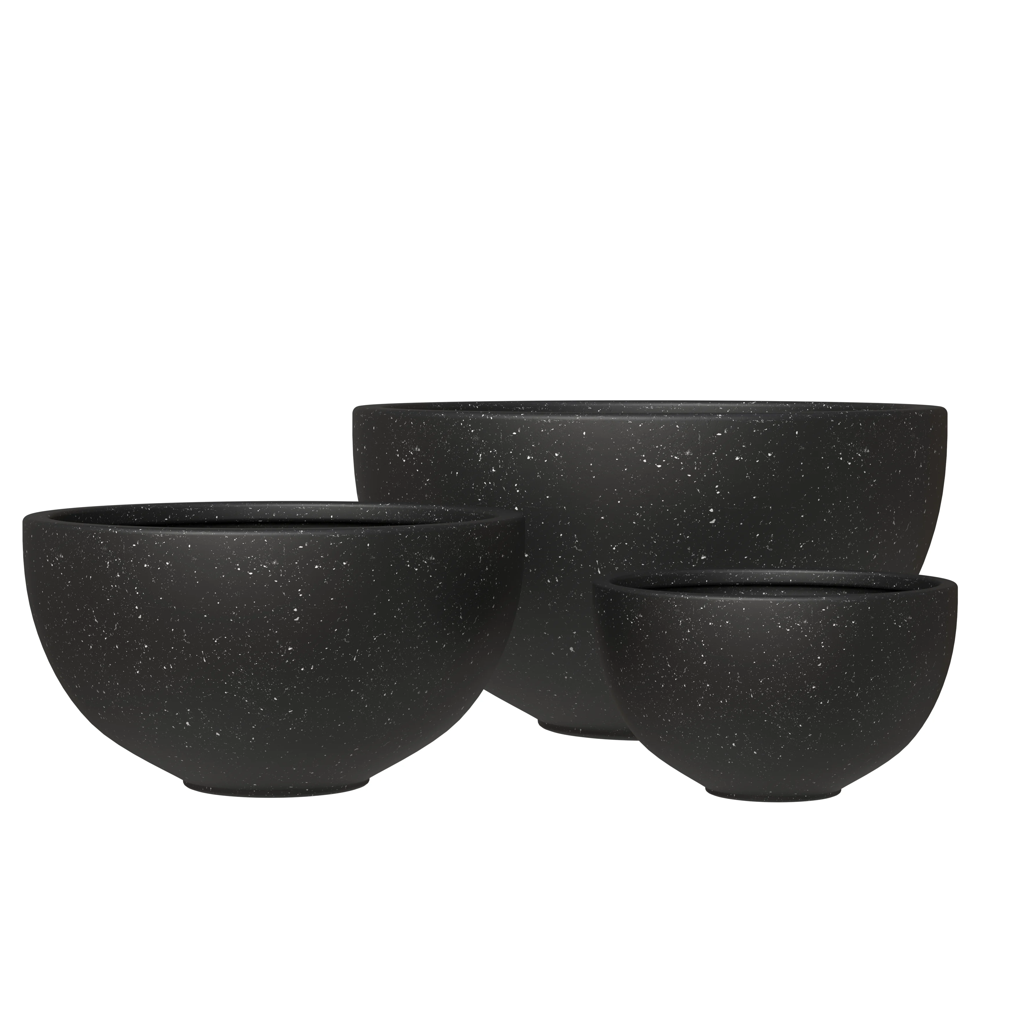 Iris Planter Set Black