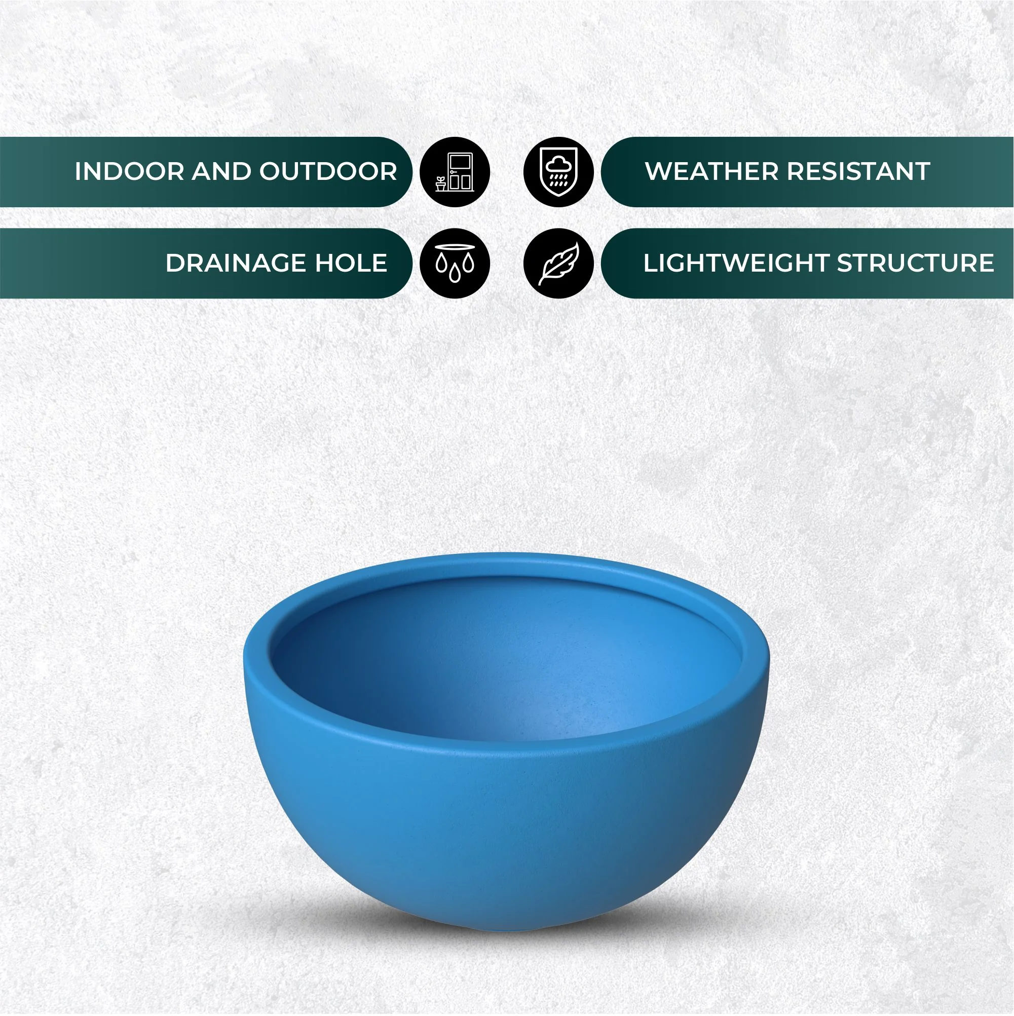 Iris Planter Set Blue