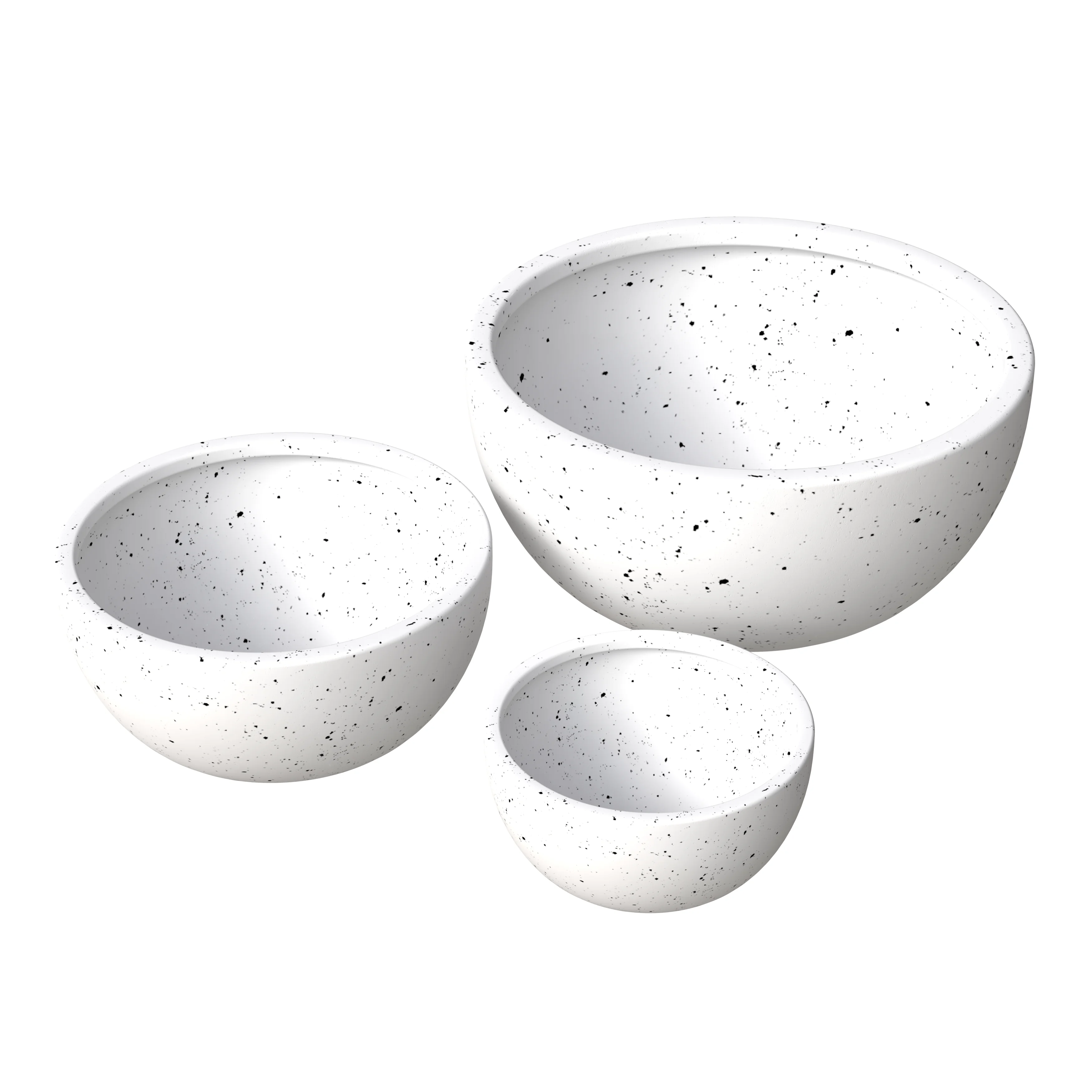 Iris Planter Set White