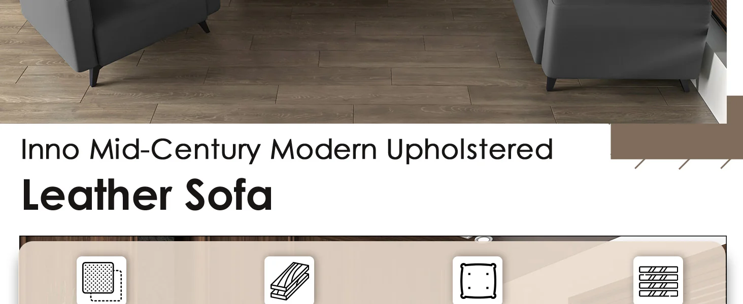 Inno Collection Sofa Set, 2 Single Seaters, and 3 seater In Grey