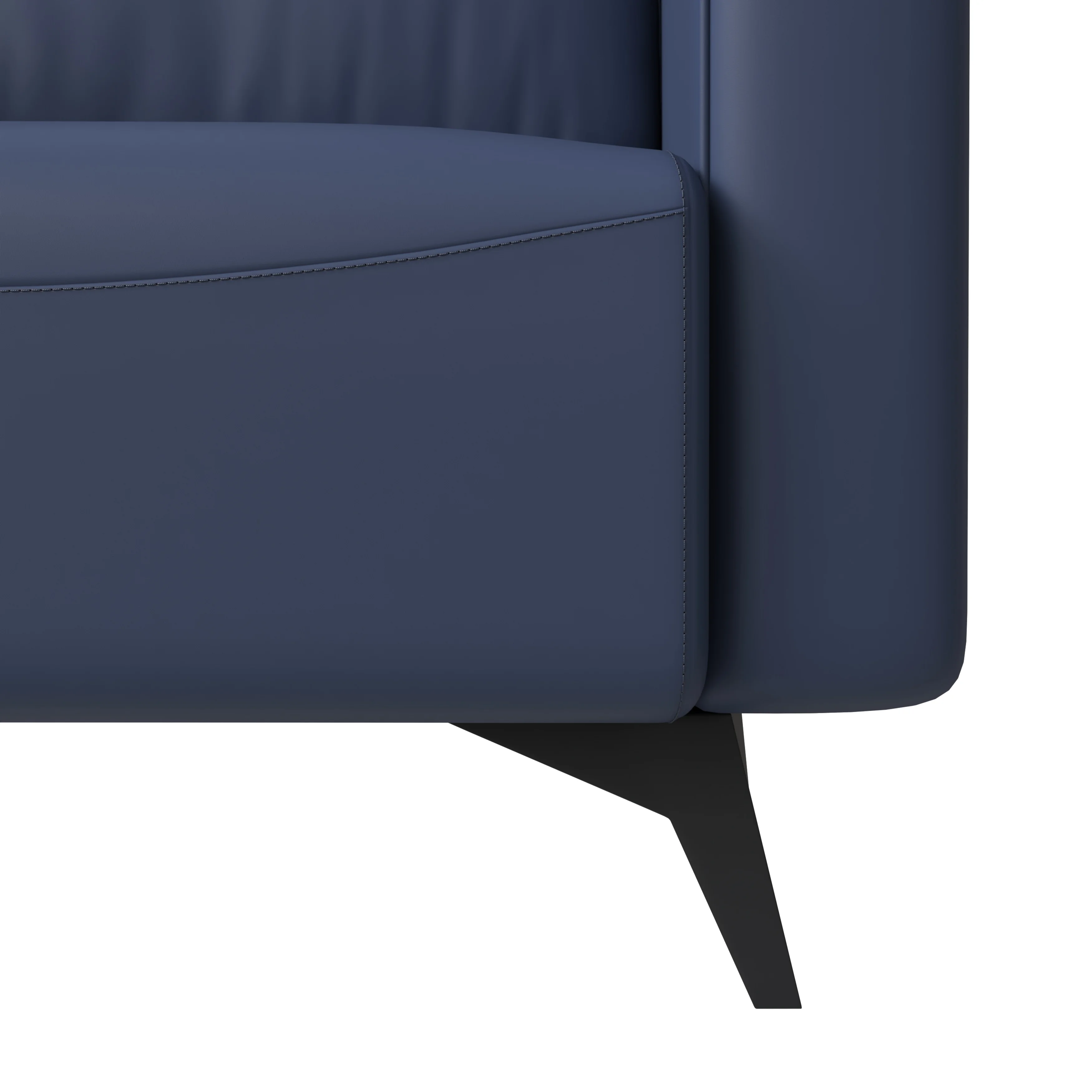 Inno Collection Single Seater Sofa In Dark Blue