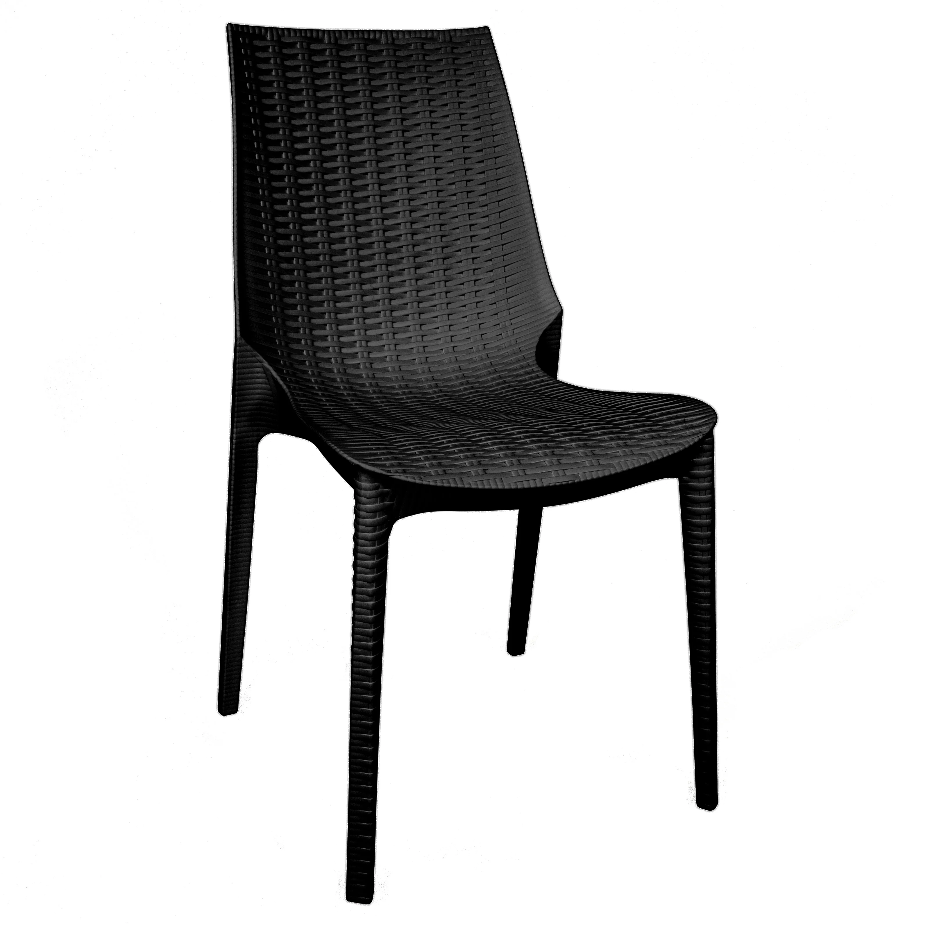 Kent Outdoor Patio Plastic Dining Chair