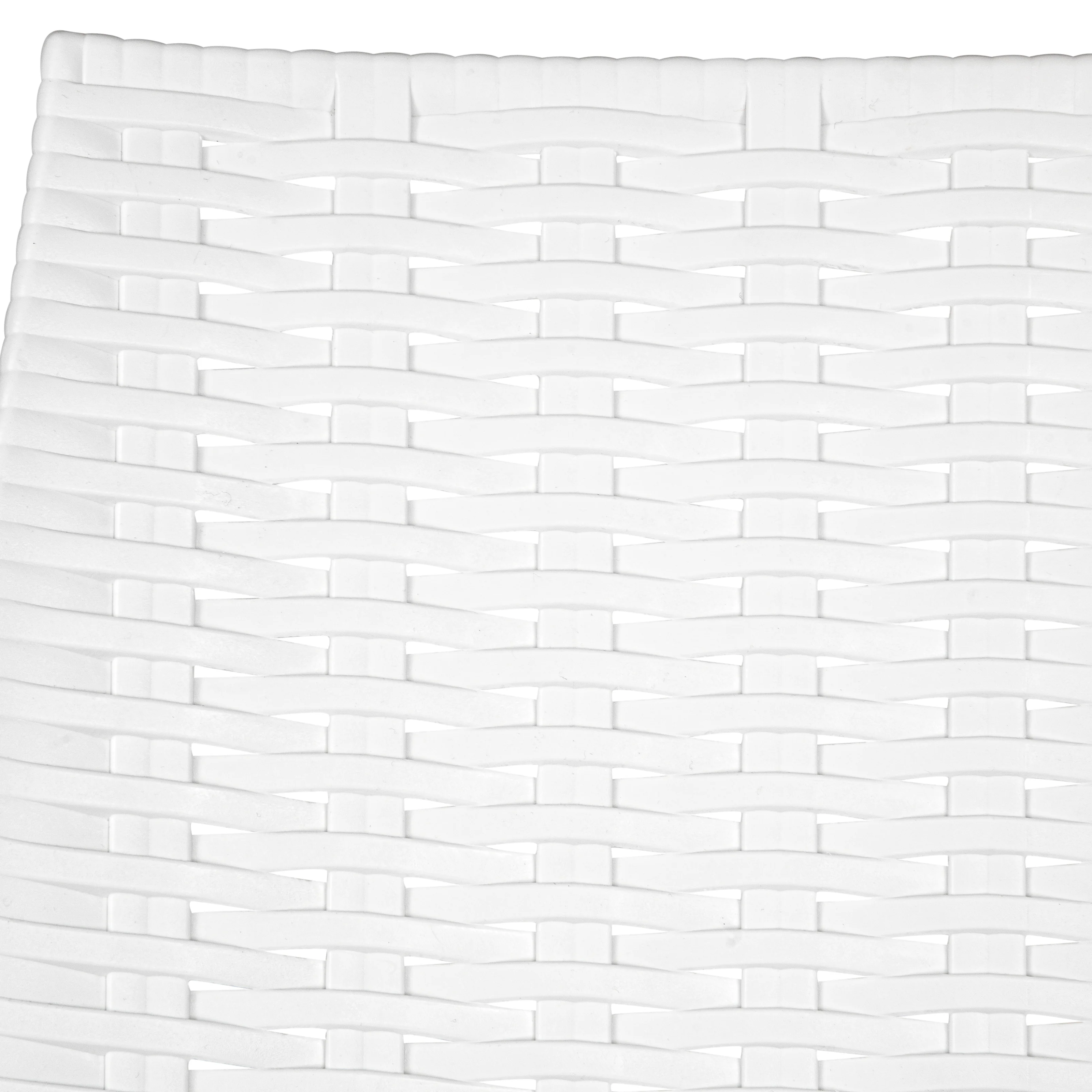 Kent Outdoor Patio Plastic Dining Arm Chair, Set of 4