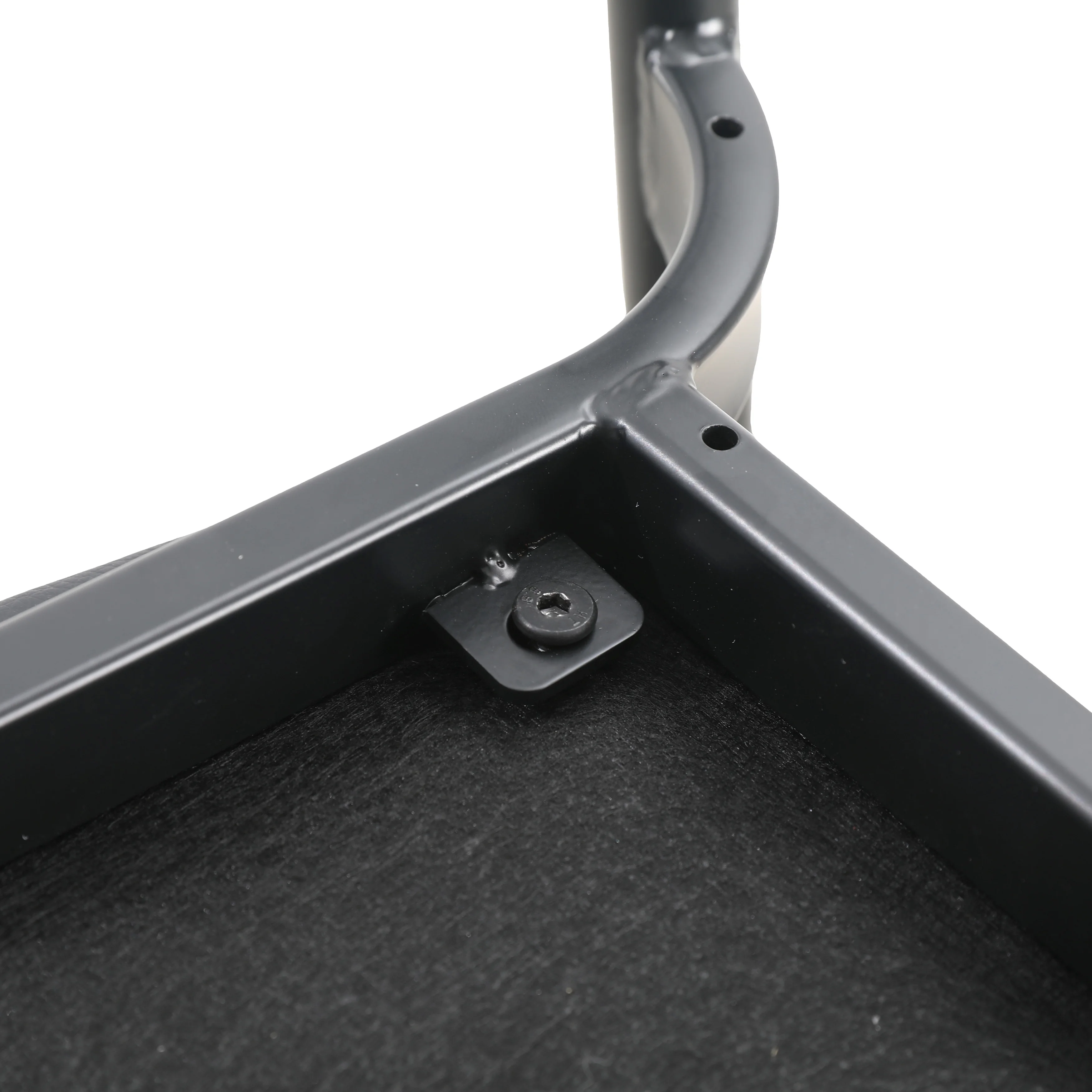 Kora Collection Modern Dining Chair in Black - Set of 4