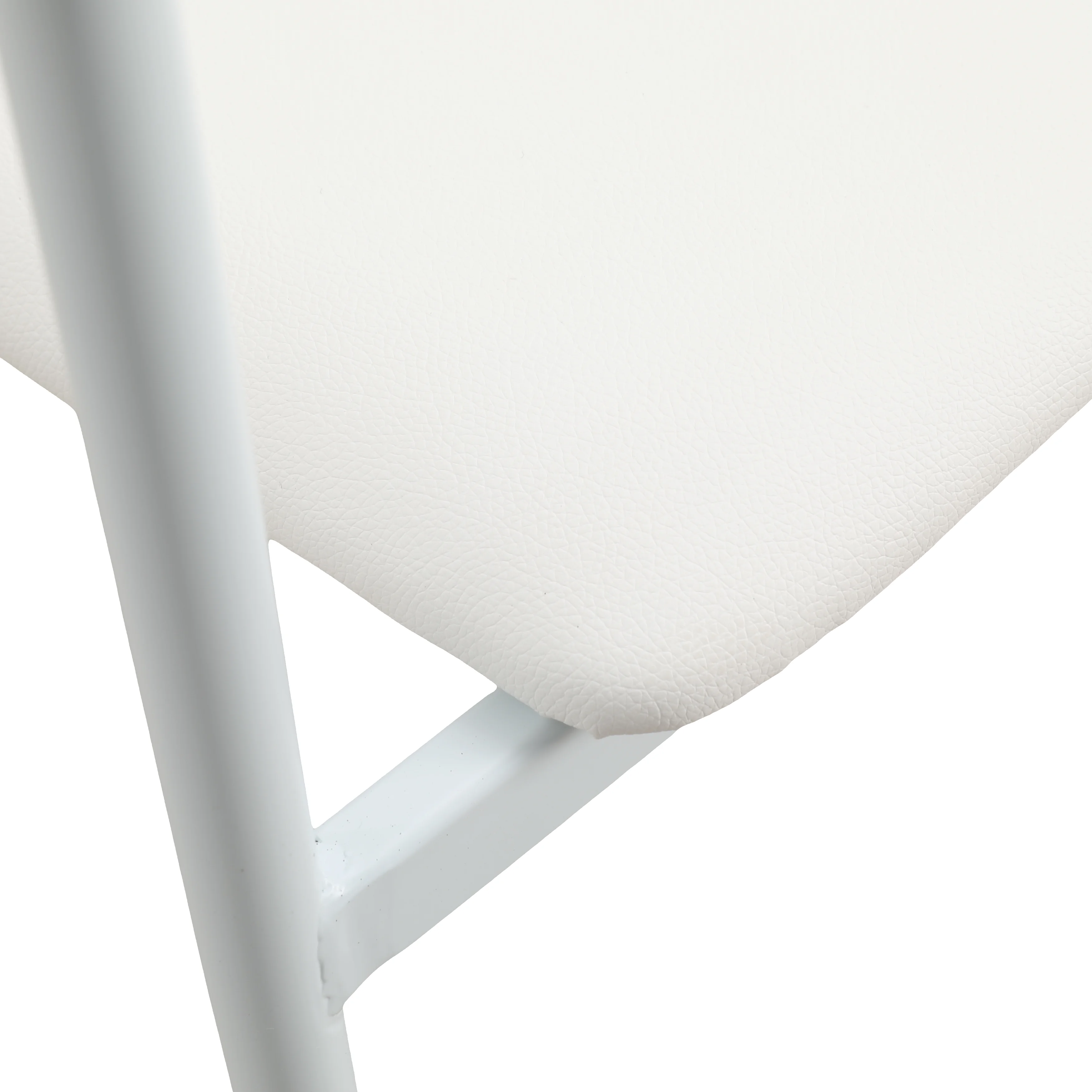 Kora Collection Modern Dining Chair in White - Set of 4