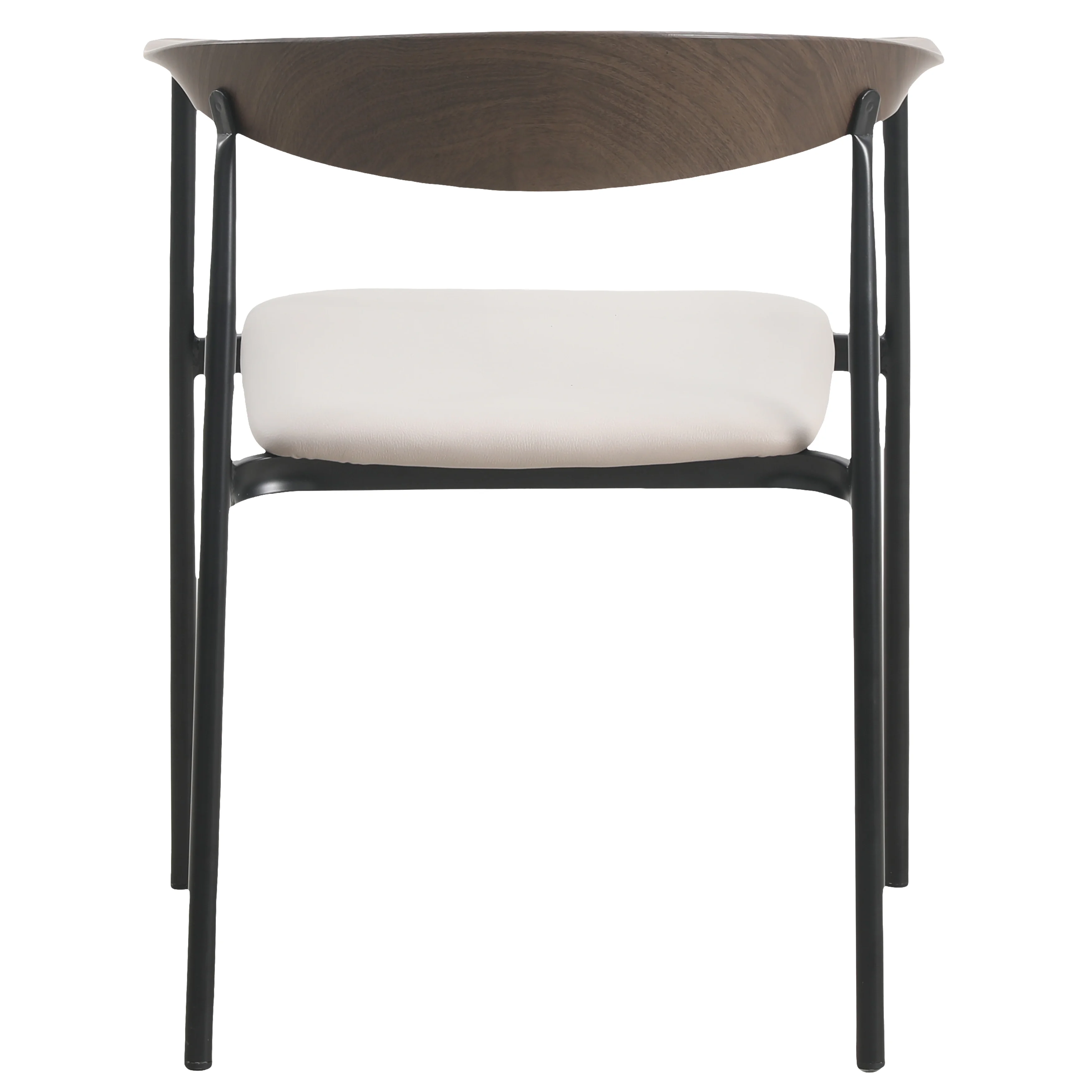 Kora Collection Modern Dining Chair in Toupe - Set of 2
