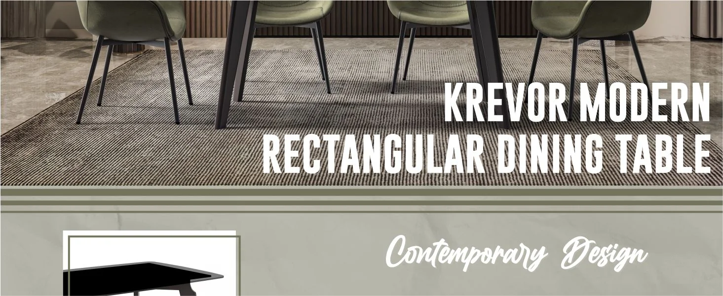 Krevor Series Modern Dining Table Silver Base, With 55 Clear Glass Top