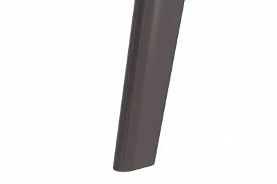 Krevor Series Modern Dining Table Silver Base, With 55 Deep Grey Sintered Stone Top