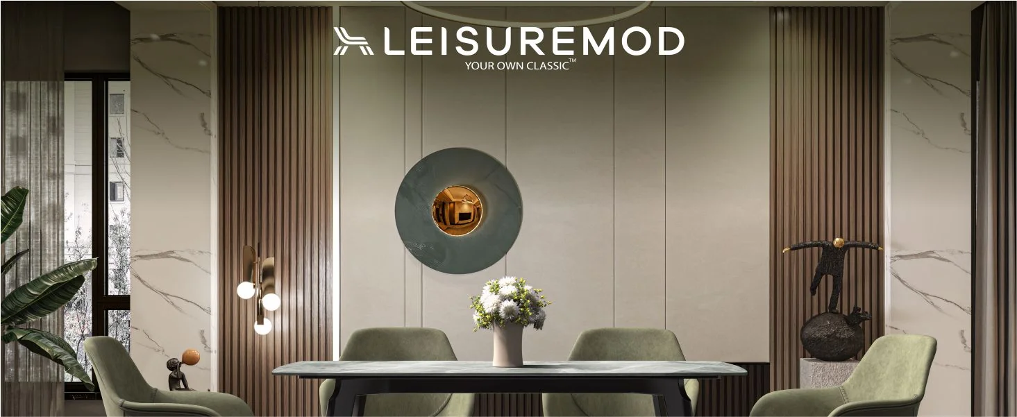 Krevor Series Modern Dining Table Silver Base, With 55 Light Grey Sintered Stone Top