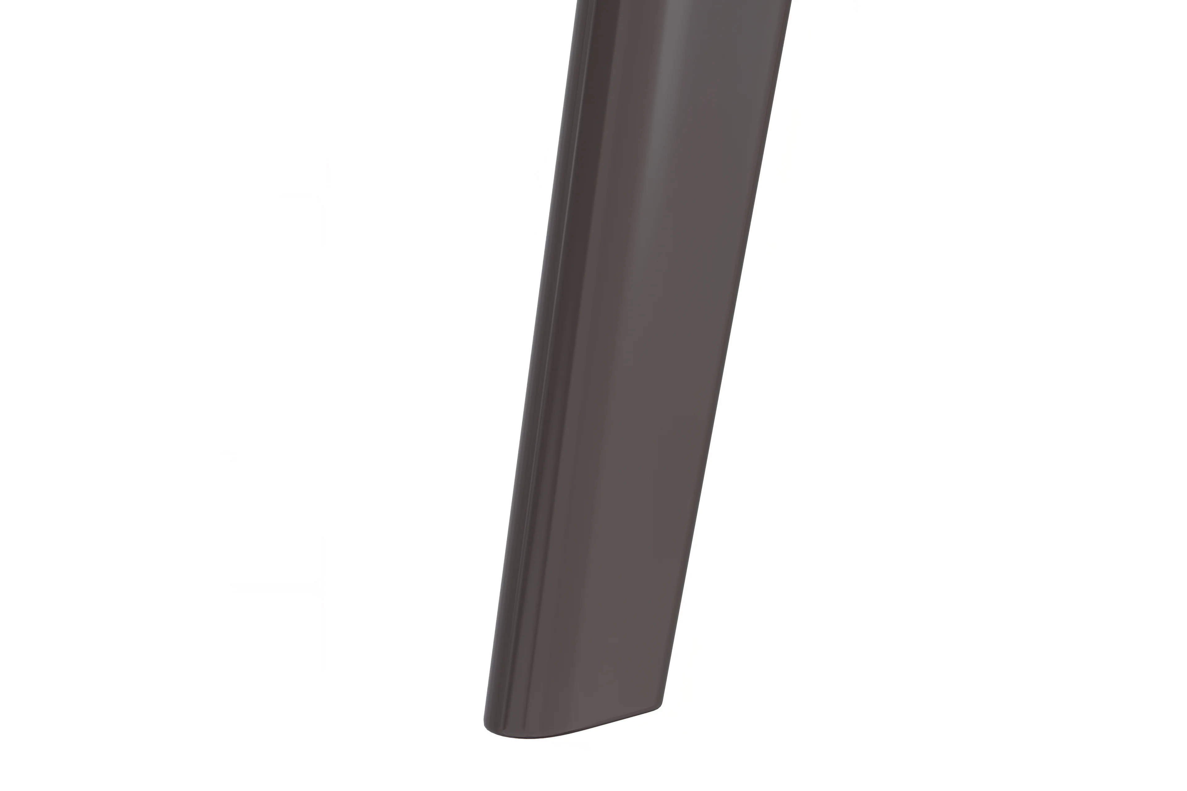 Krevor Series Modern Dining Table Silver Base, With 71 Clear Glass Top