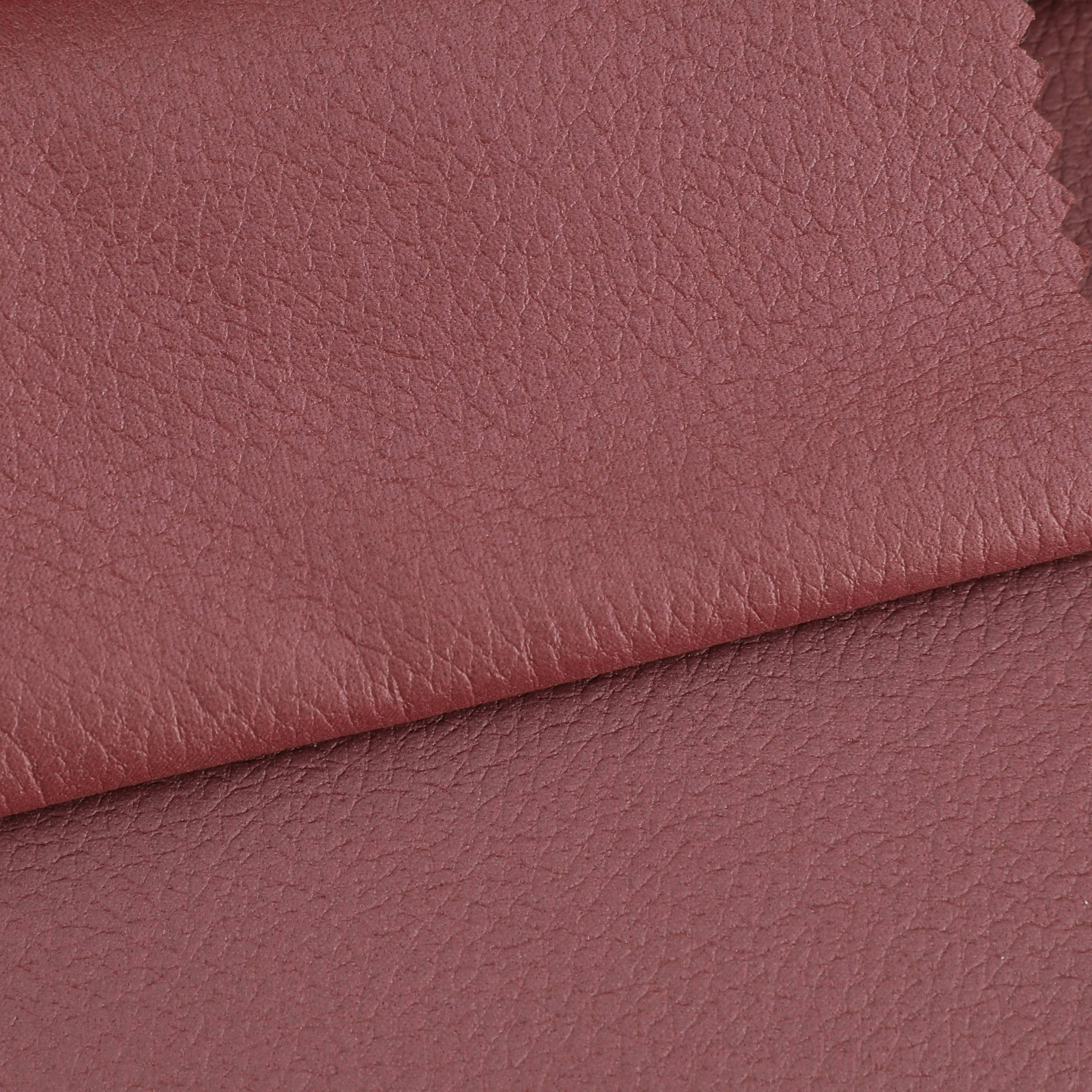 Lume Collection Modern Bar Stool in Burgundy Set of 2