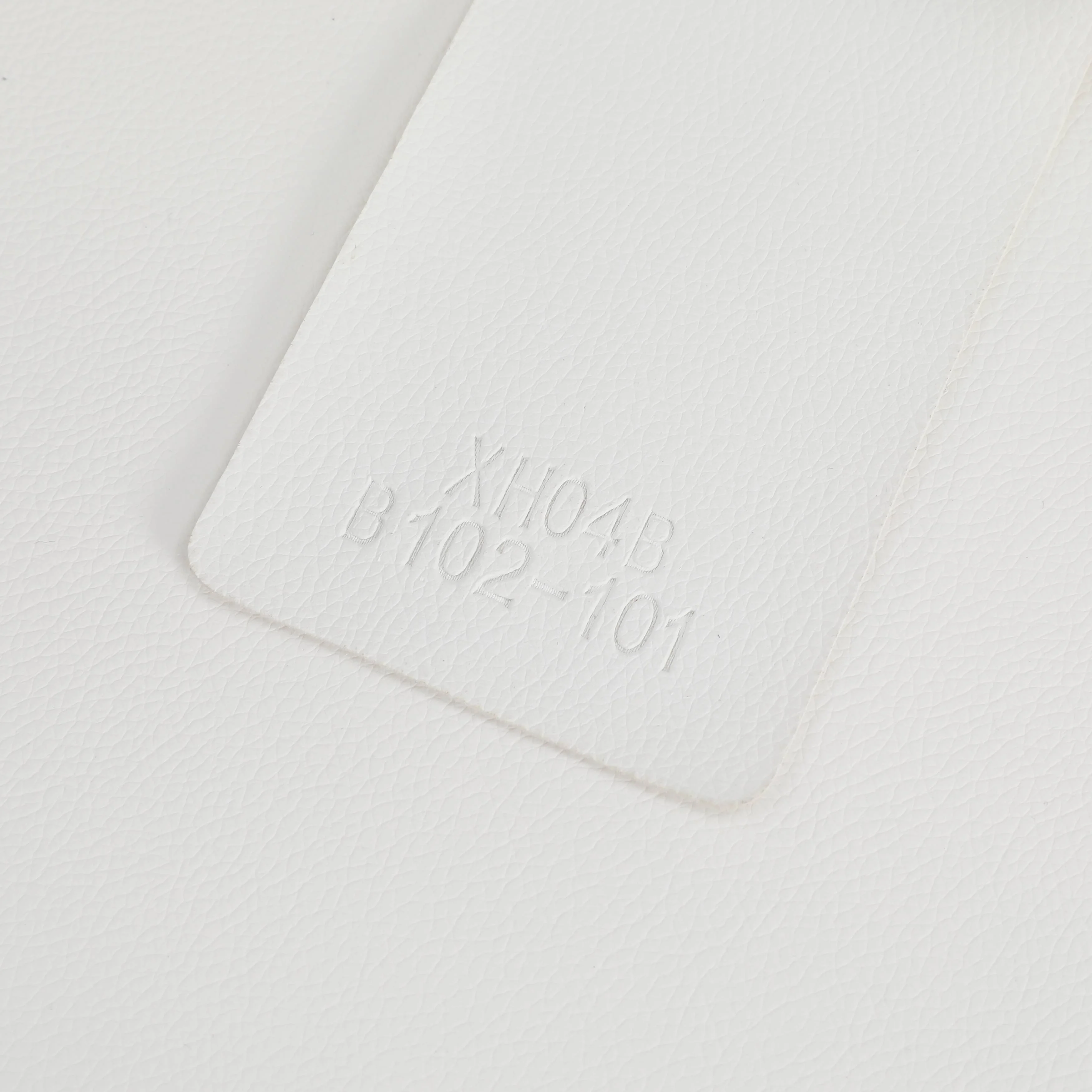 Lume Collection Modern Bar Stool in White Set of 2