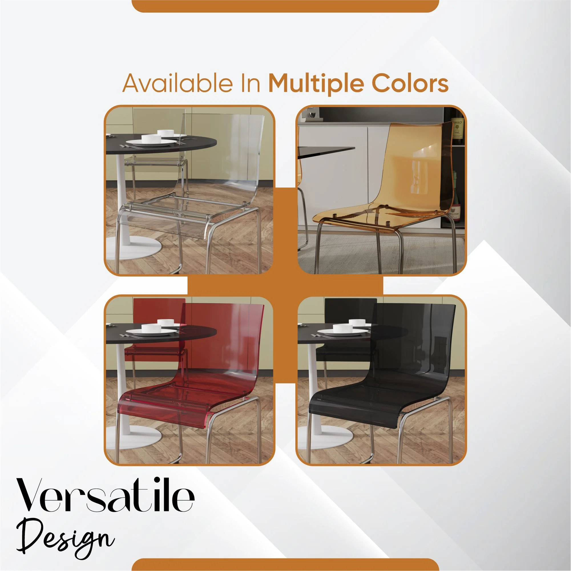 Lima Modern Acrylic Chair