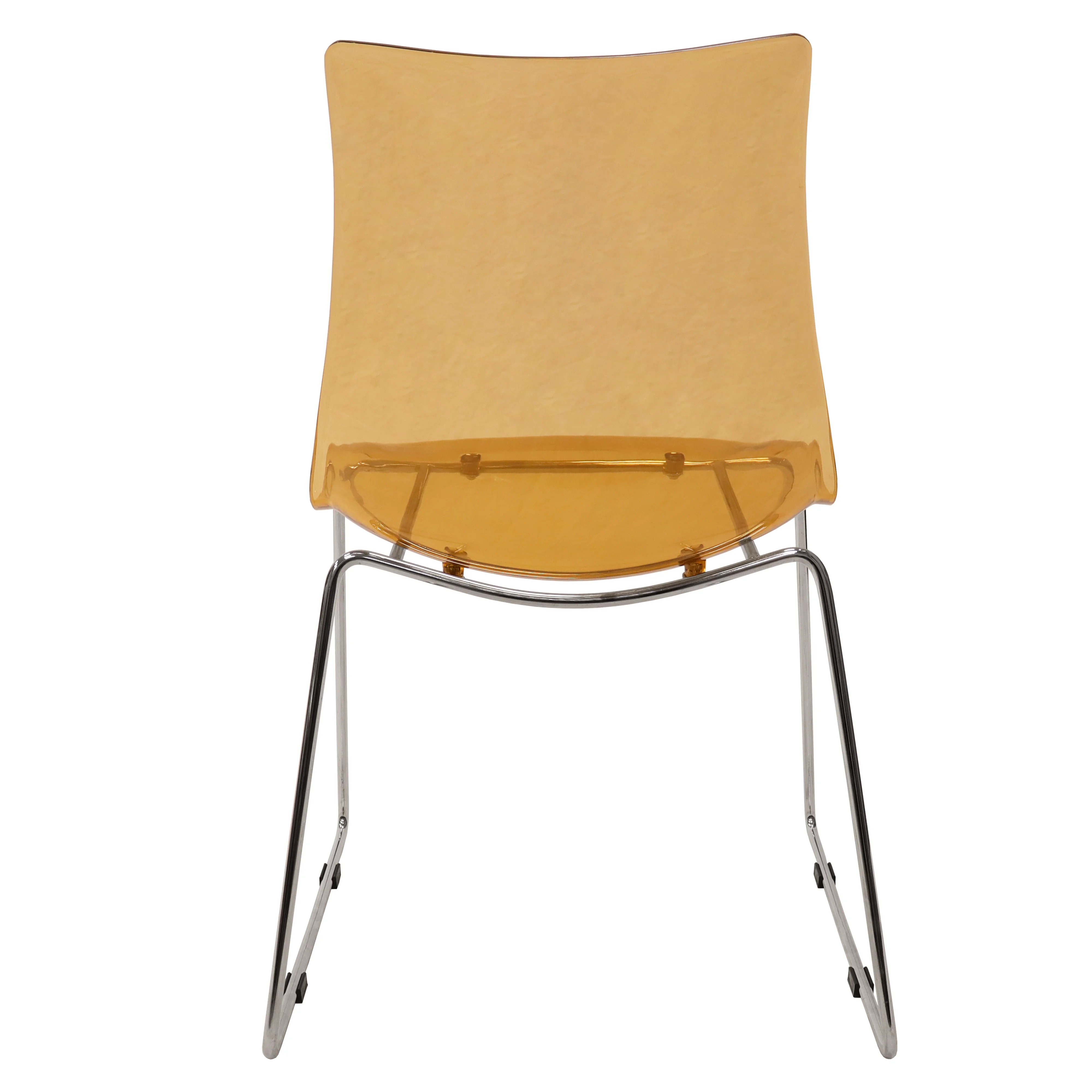 Lima Modern Acrylic Chair, Set of 2