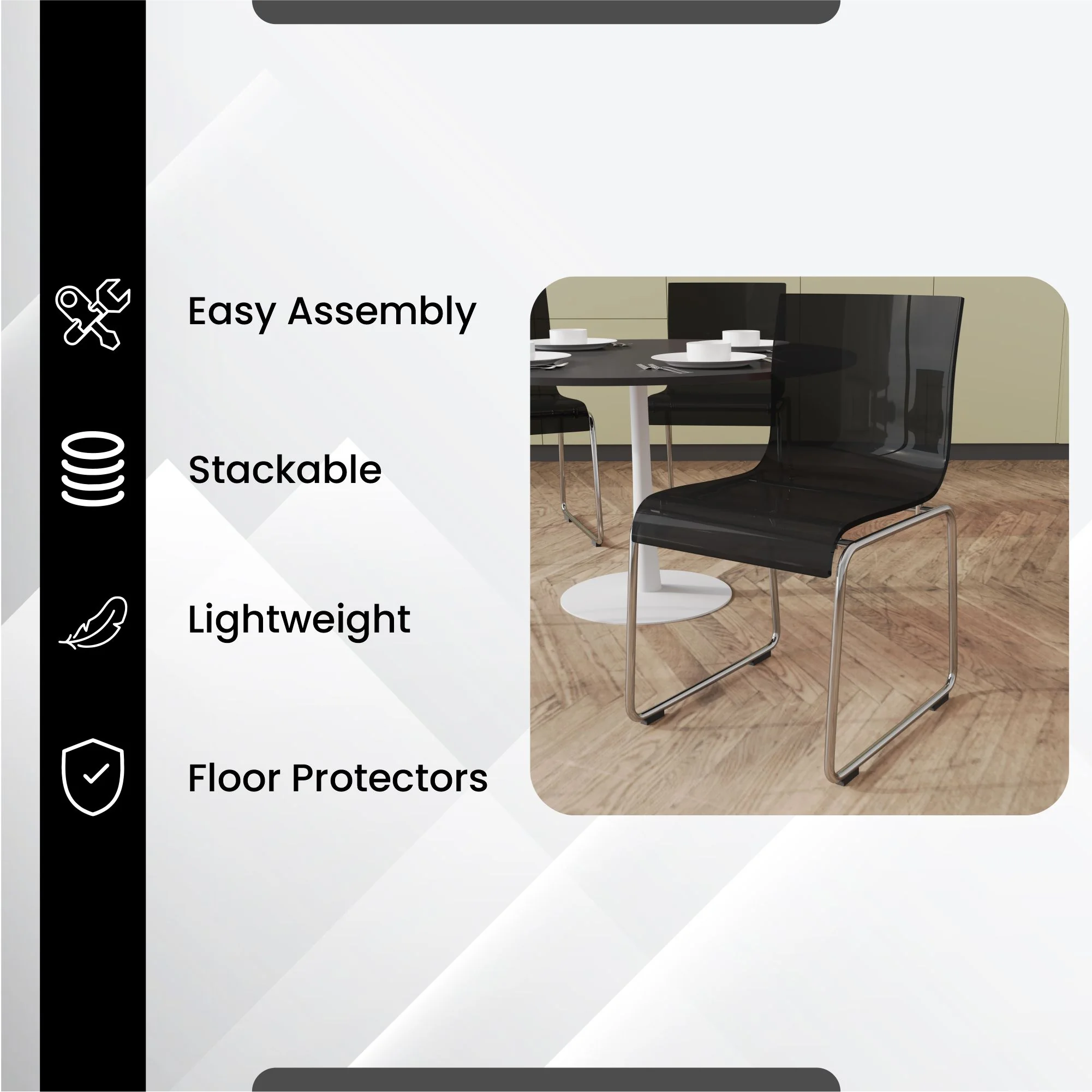 Lima Modern Acrylic Chair