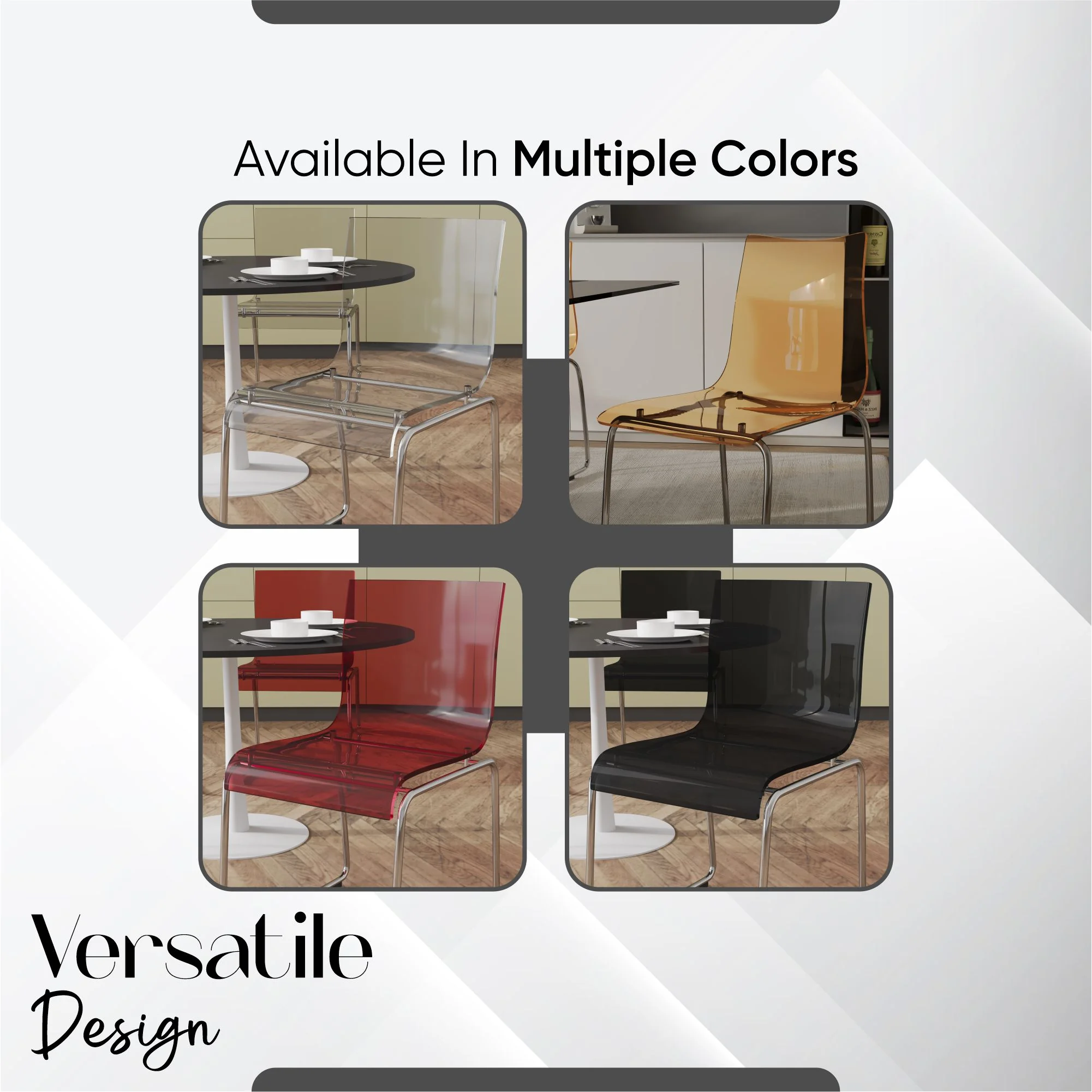 Lima Modern Acrylic Chair