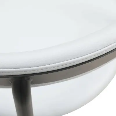 Lume Collection Modern Dining Chair in Grey