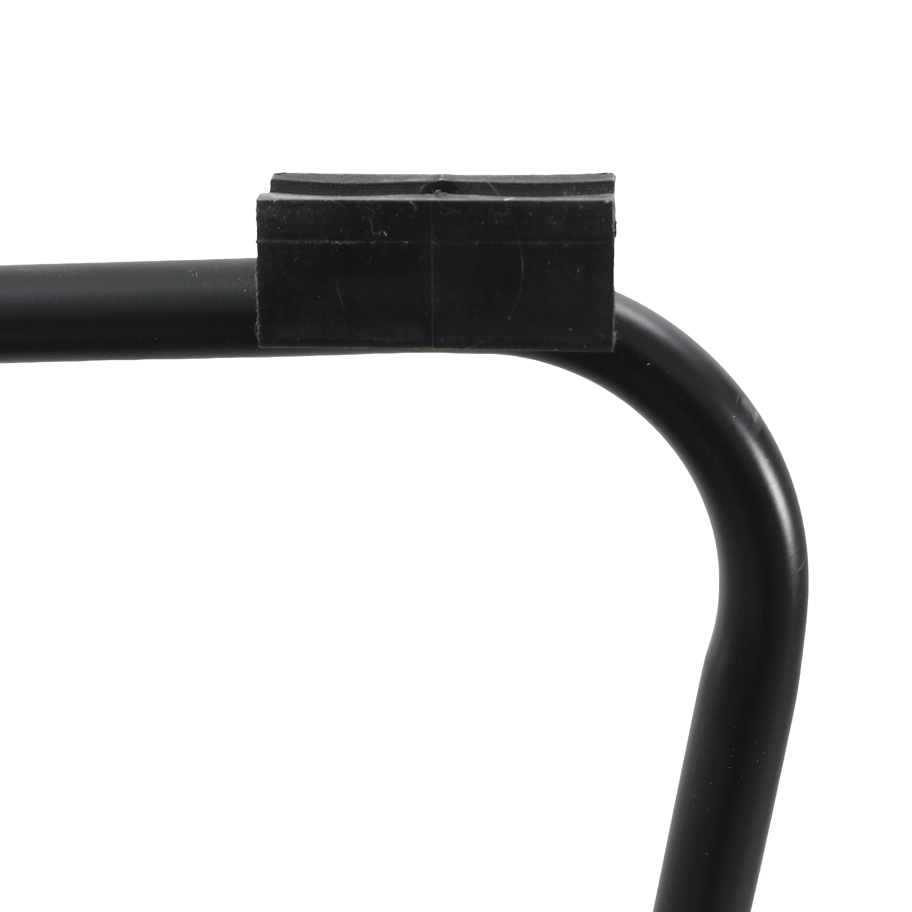 Lyra Collection Modern Chair in Black back and White Seat