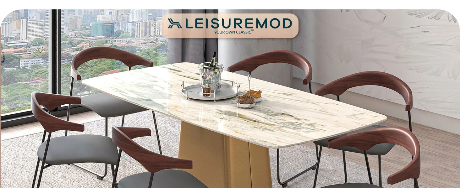 Lyra Collection Modern Chair in Black Walnut Color back and Black Seat