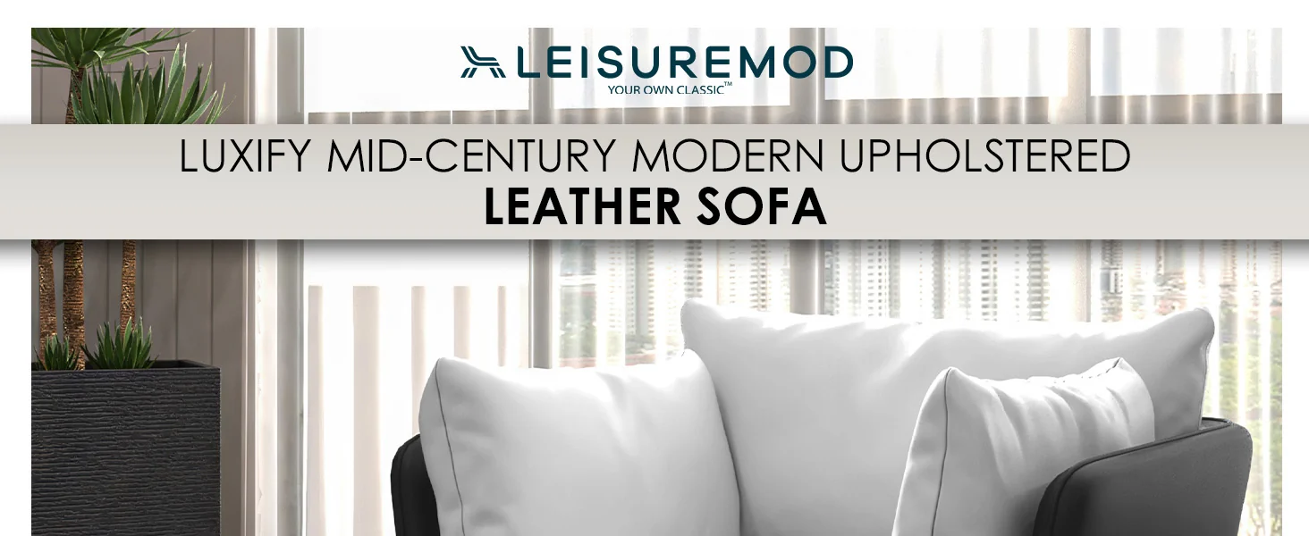 Luxify Collection Single Seater Sofa in Black/Grey