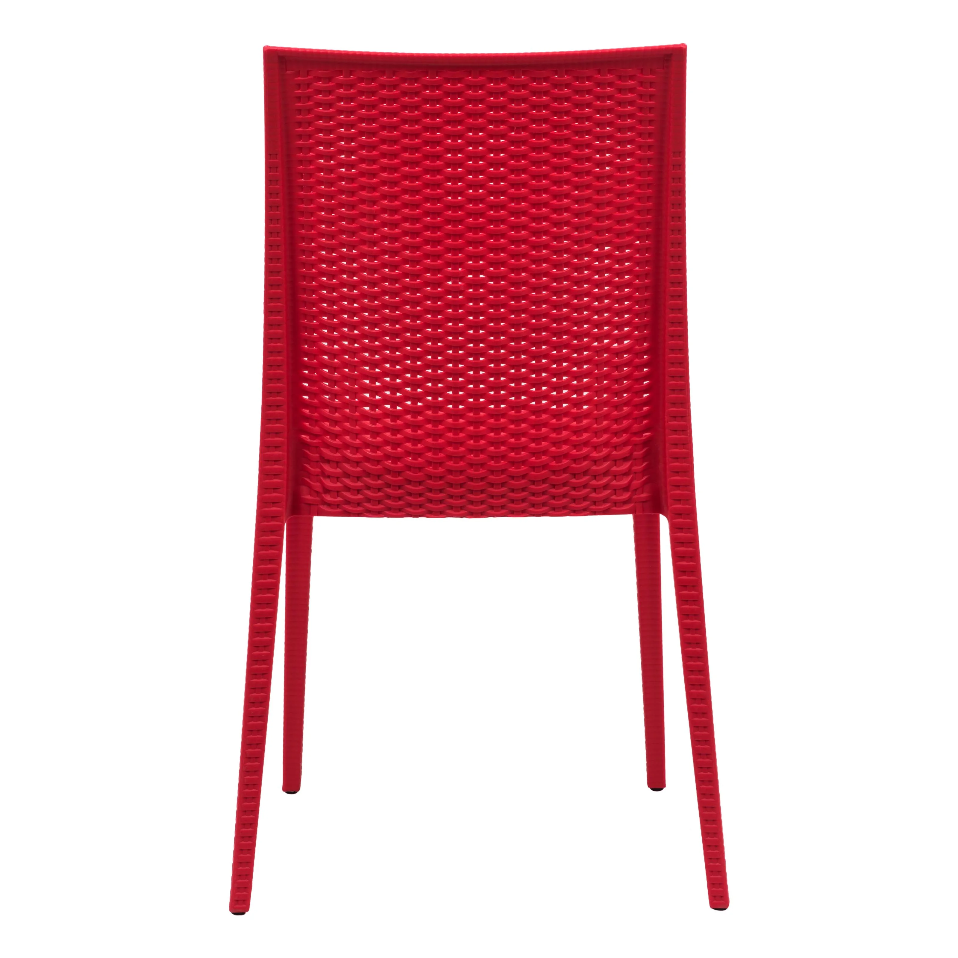 Weave Mace Indoor/Outdoor Dining Chair (Armless), Set of 2
