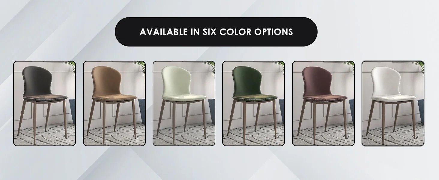 Mosaic Collection Modern Dining Chair in Olive Green Fabric - Set of 2