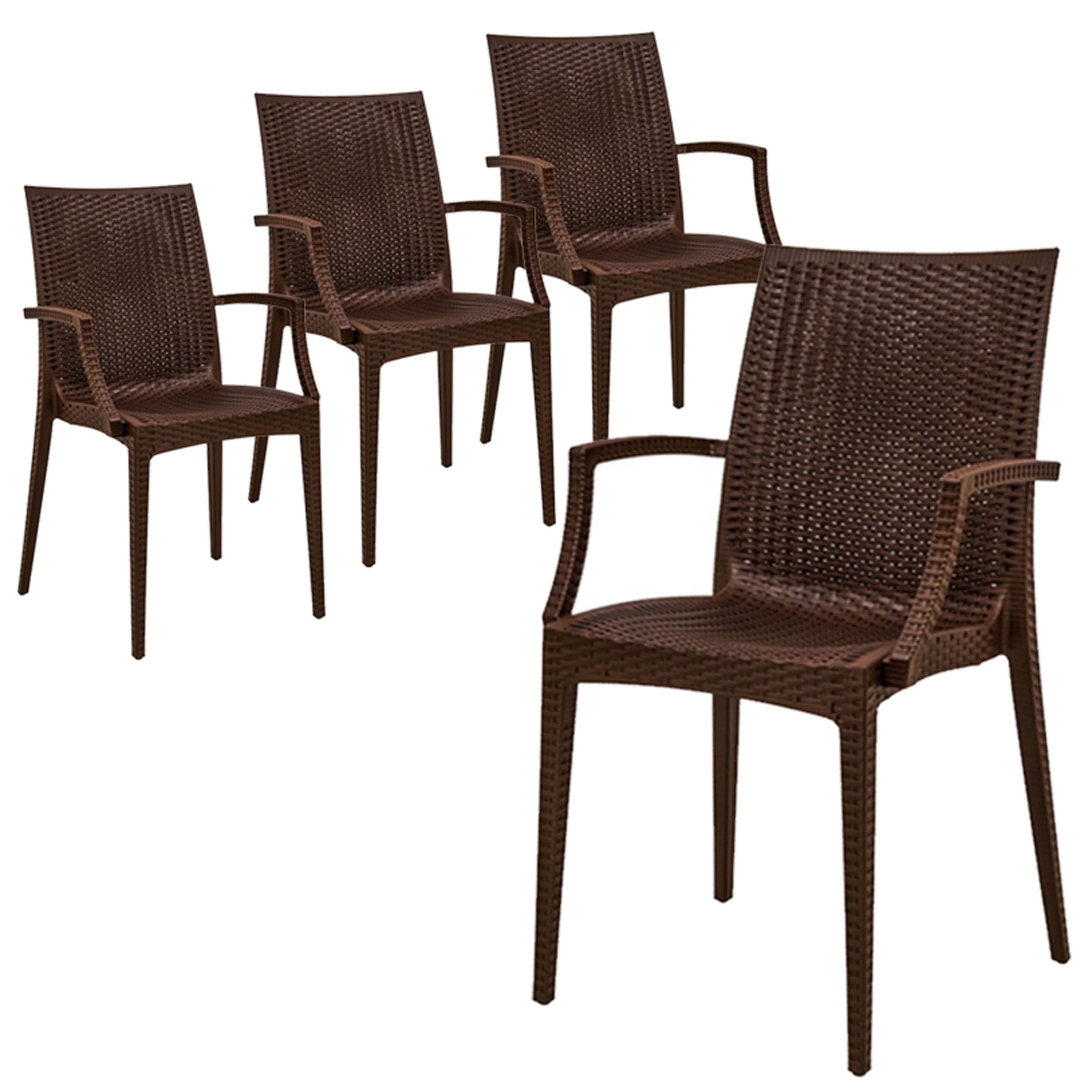 Weave Mace Indoor/Outdoor Chair (With Arms)