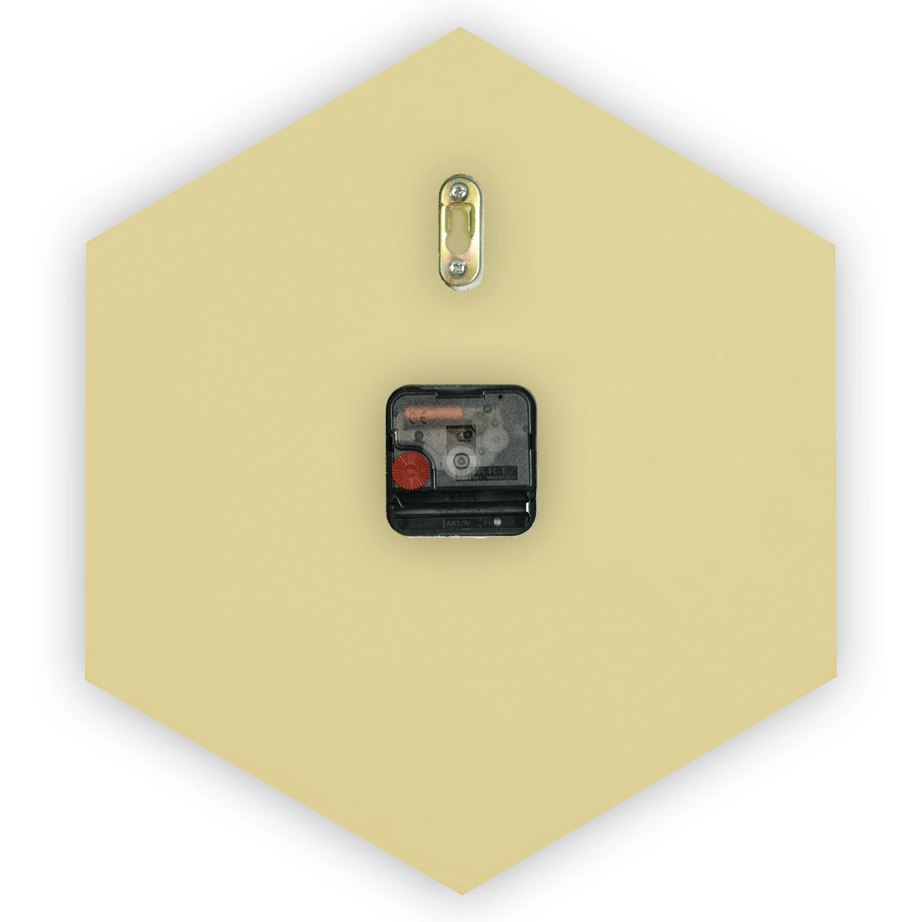 Manchester Modern Design Hexagon Shaped Silent Non-Ticking Wall Clock