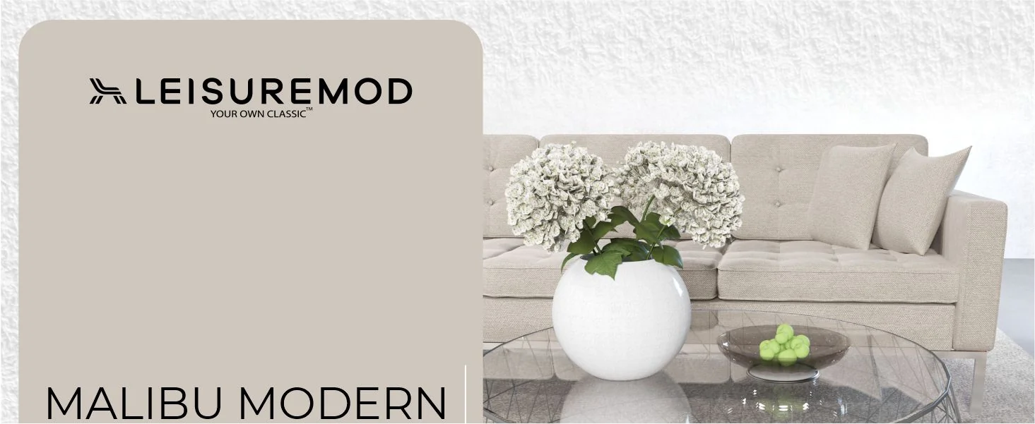 Malibu Modern Round Glass Top Coffee Table With Metal Base