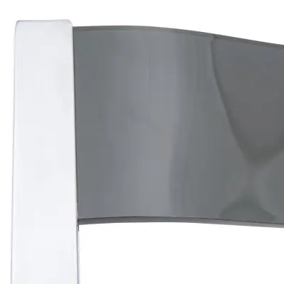 Menno Modern Acrylic Folding Chair, Set of 4