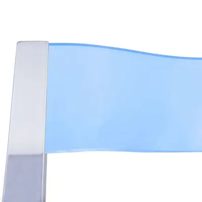 Menno Modern Acrylic Folding Chair