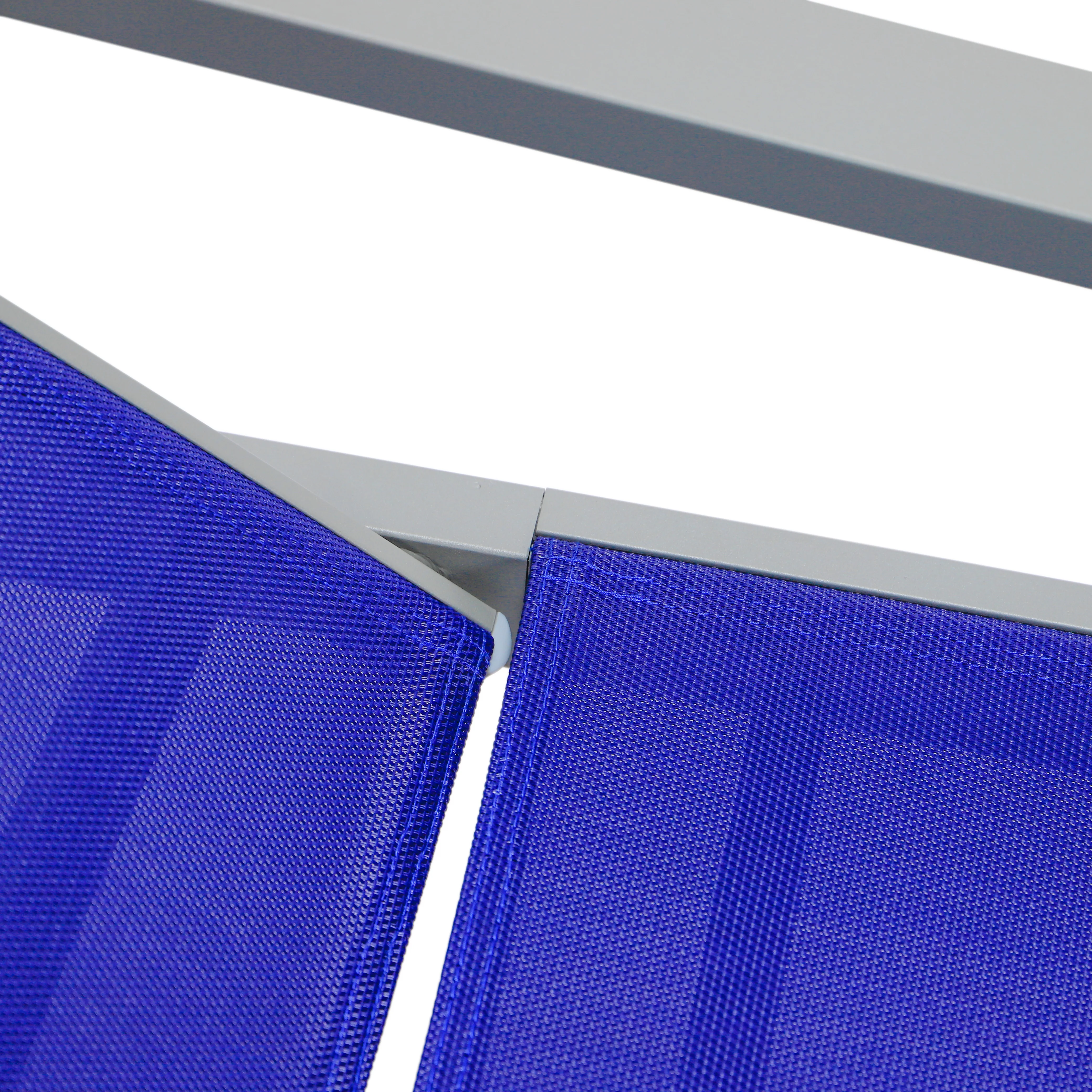 Marlin Modern Aluminum Outdoor Patio Chaise Lounge Chair With Arms Set of 2 with Square Fire Pit Side Table Perfect for Patio, Lawn, and Garden