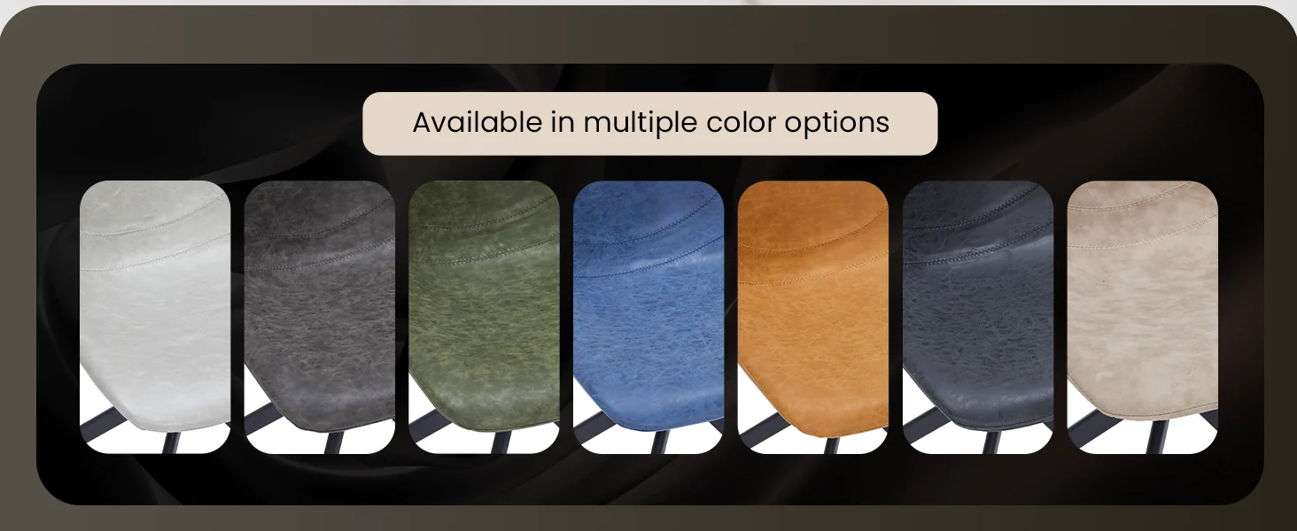 Markley Modern Leather Swival Dining Chair With Metal Legs in Taupe