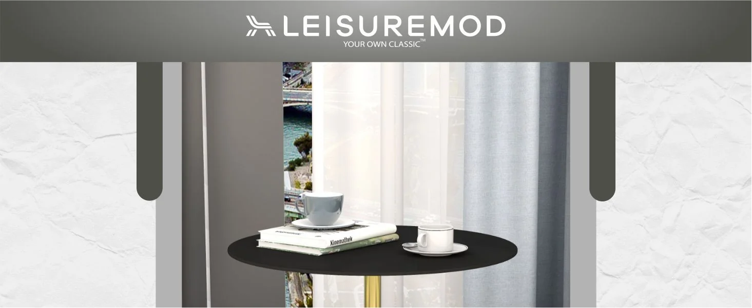 Malta Collection Modern End Table In Black