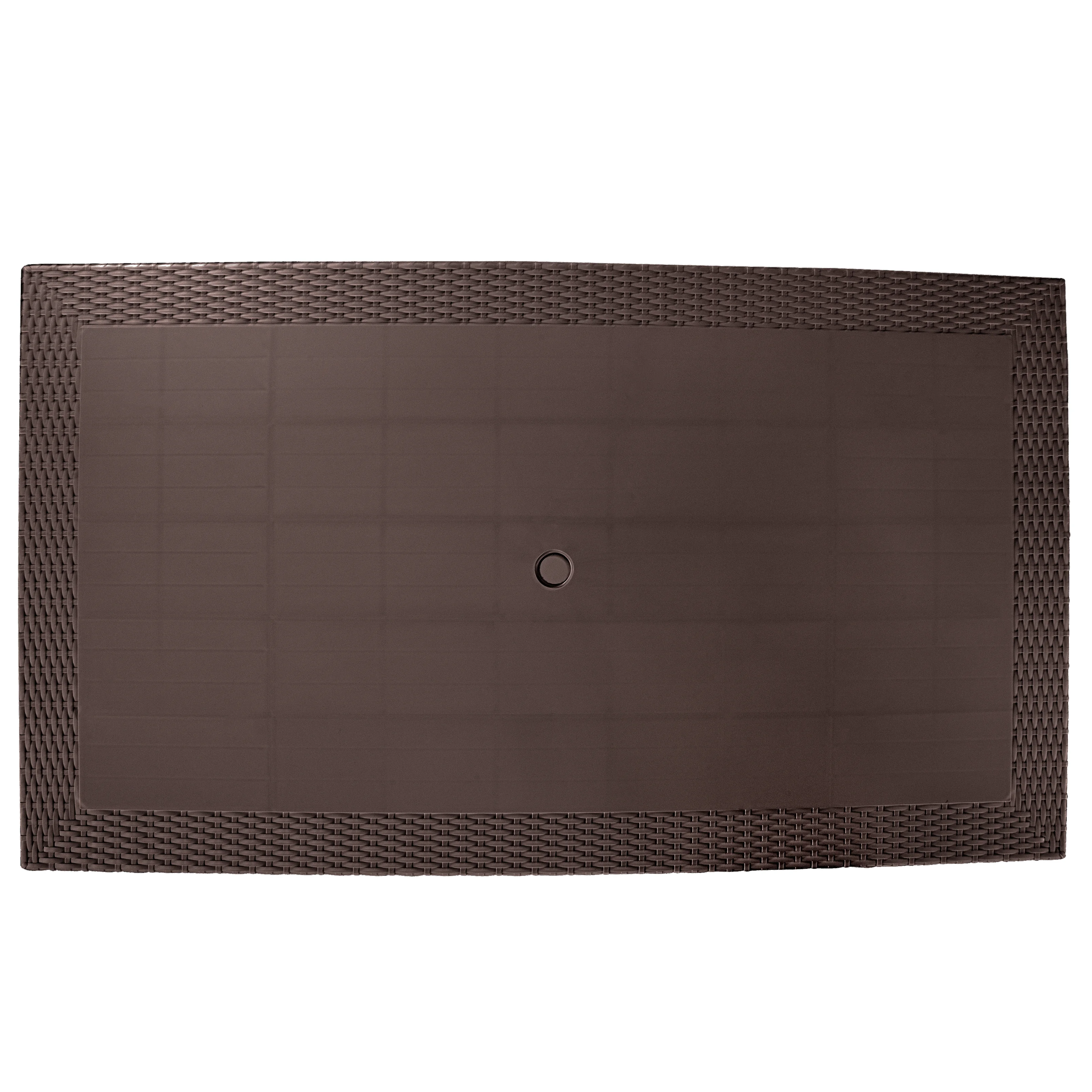 Mace Weave Design Outdoor Dining Table