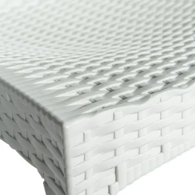 Mace 7-Piece Outdoor Dining Set with Rectangular Table and Stackable Chairs