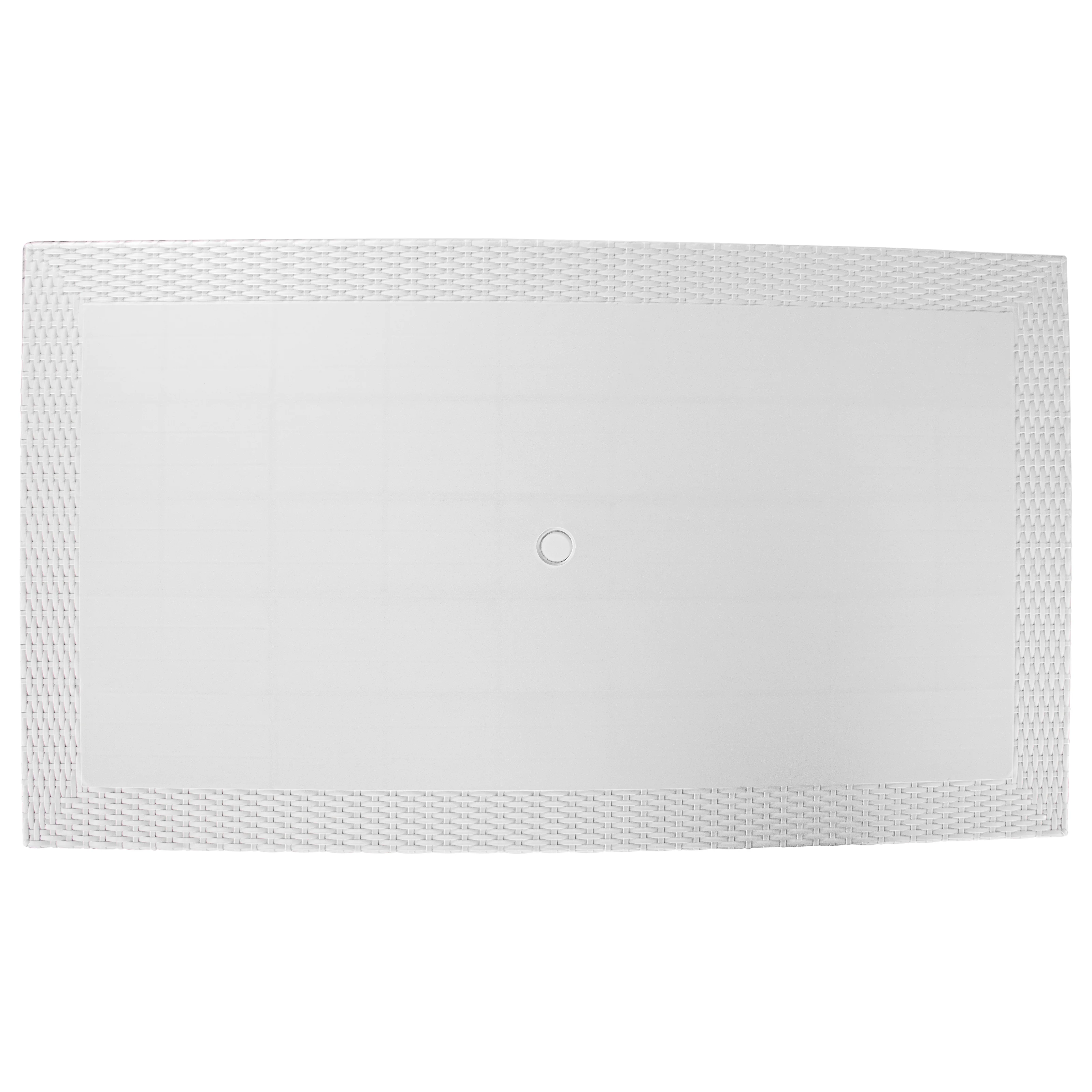 Mace Weave Design Outdoor Dining Table