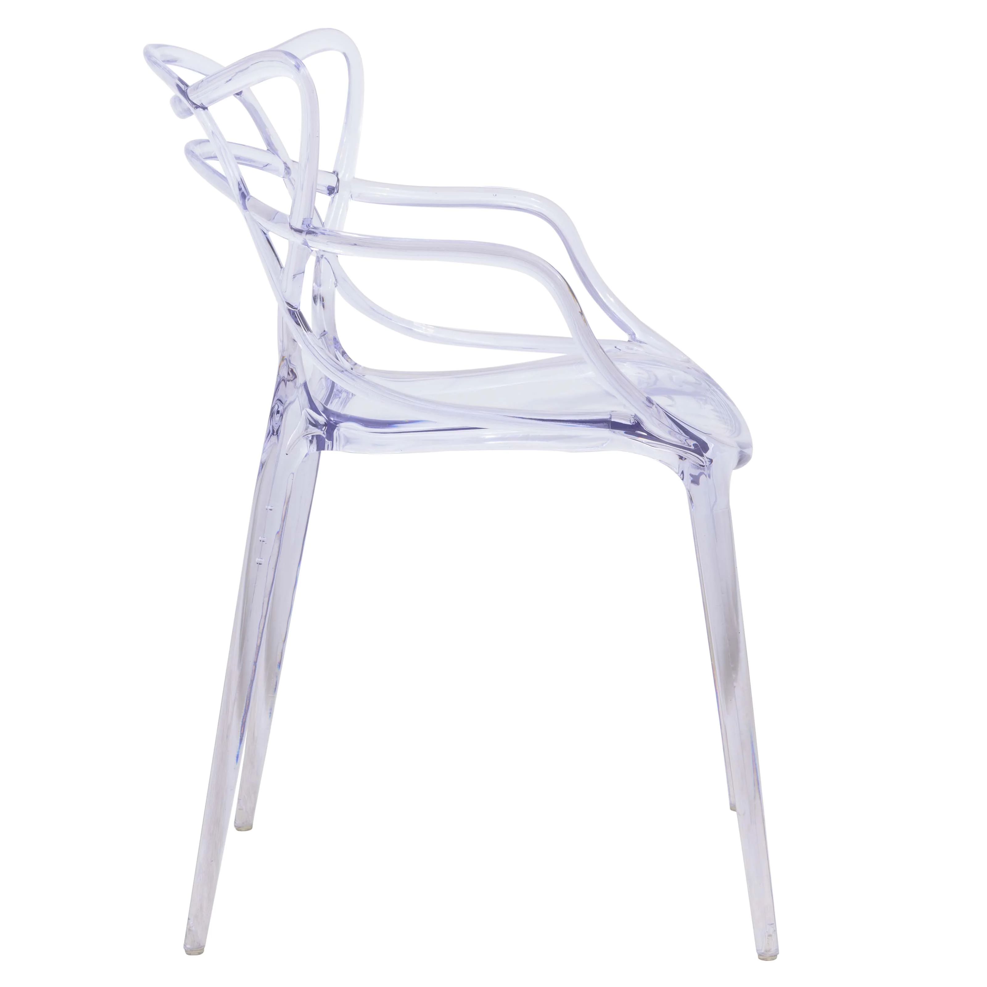 Milan Modern Wire Design Chair, Set of 2