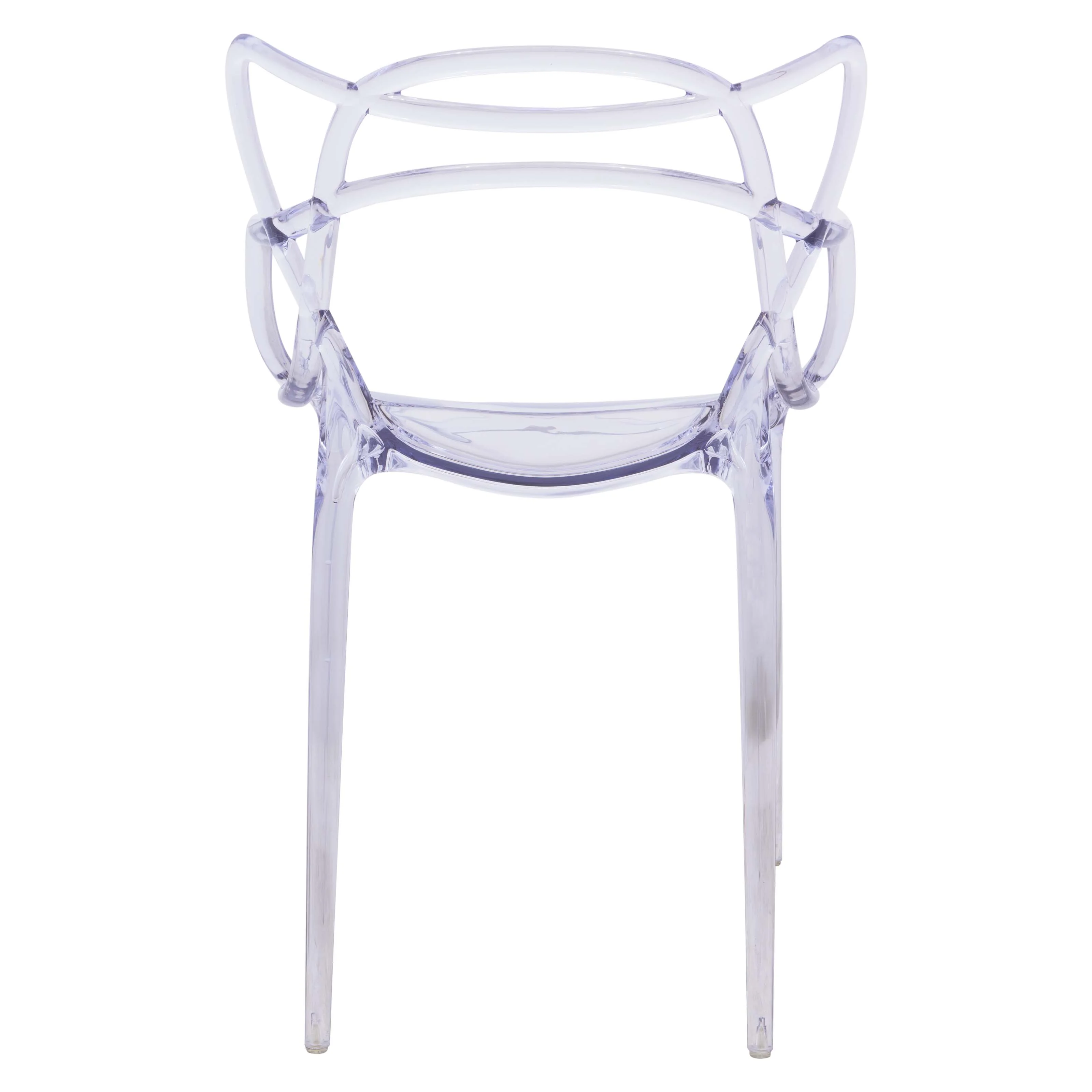 Milan Modern Wire Design Chair, Set of 2