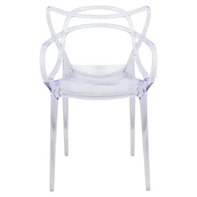 Milan Modern Wire Design Chair, Set of 2