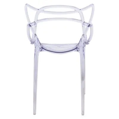 Milan Modern Wire Design Chair, Set of 4